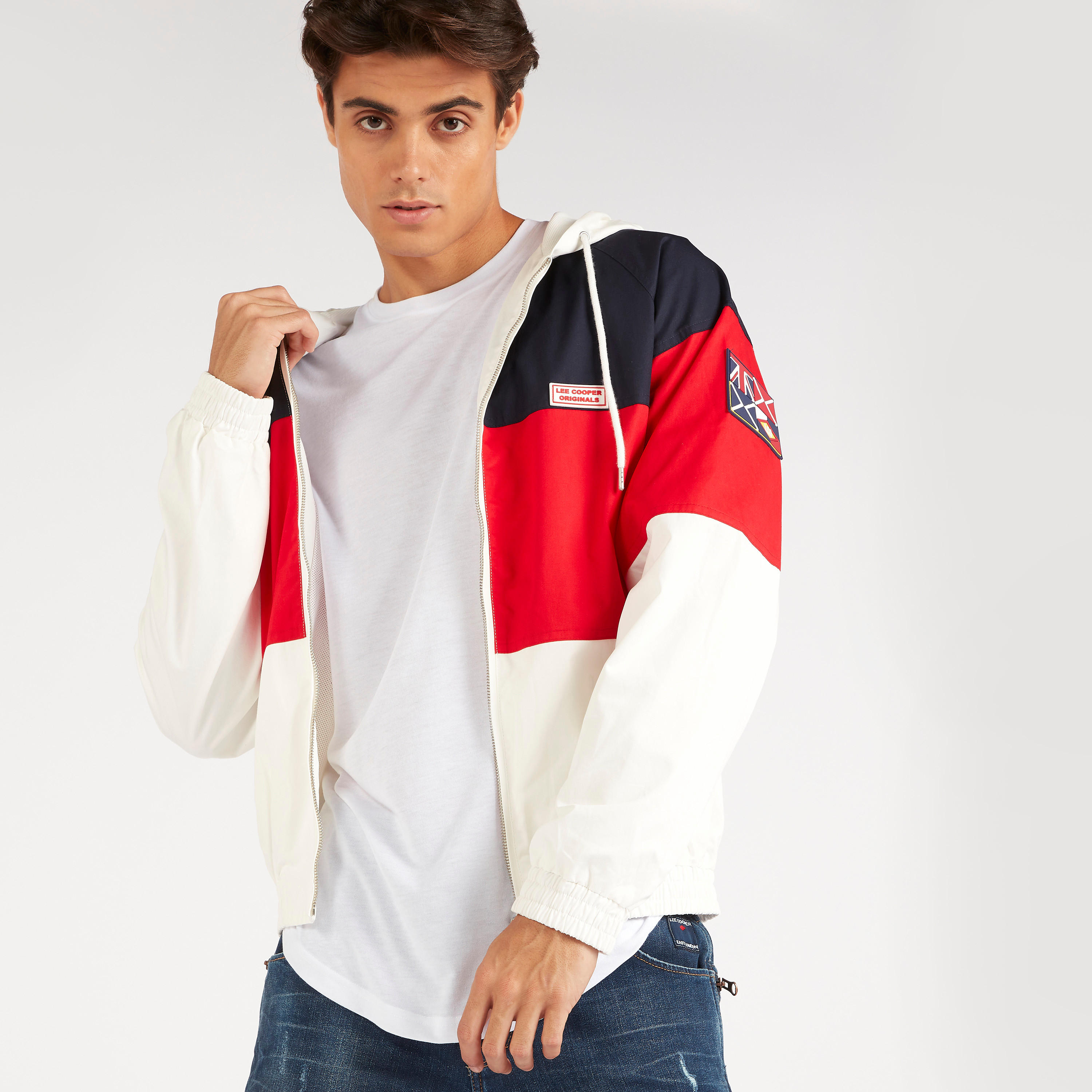 Lee Cooper Lightweight Printed Zip Through Jacket with Hood-men-clothing-jacketsandblazers-jackets-image-5