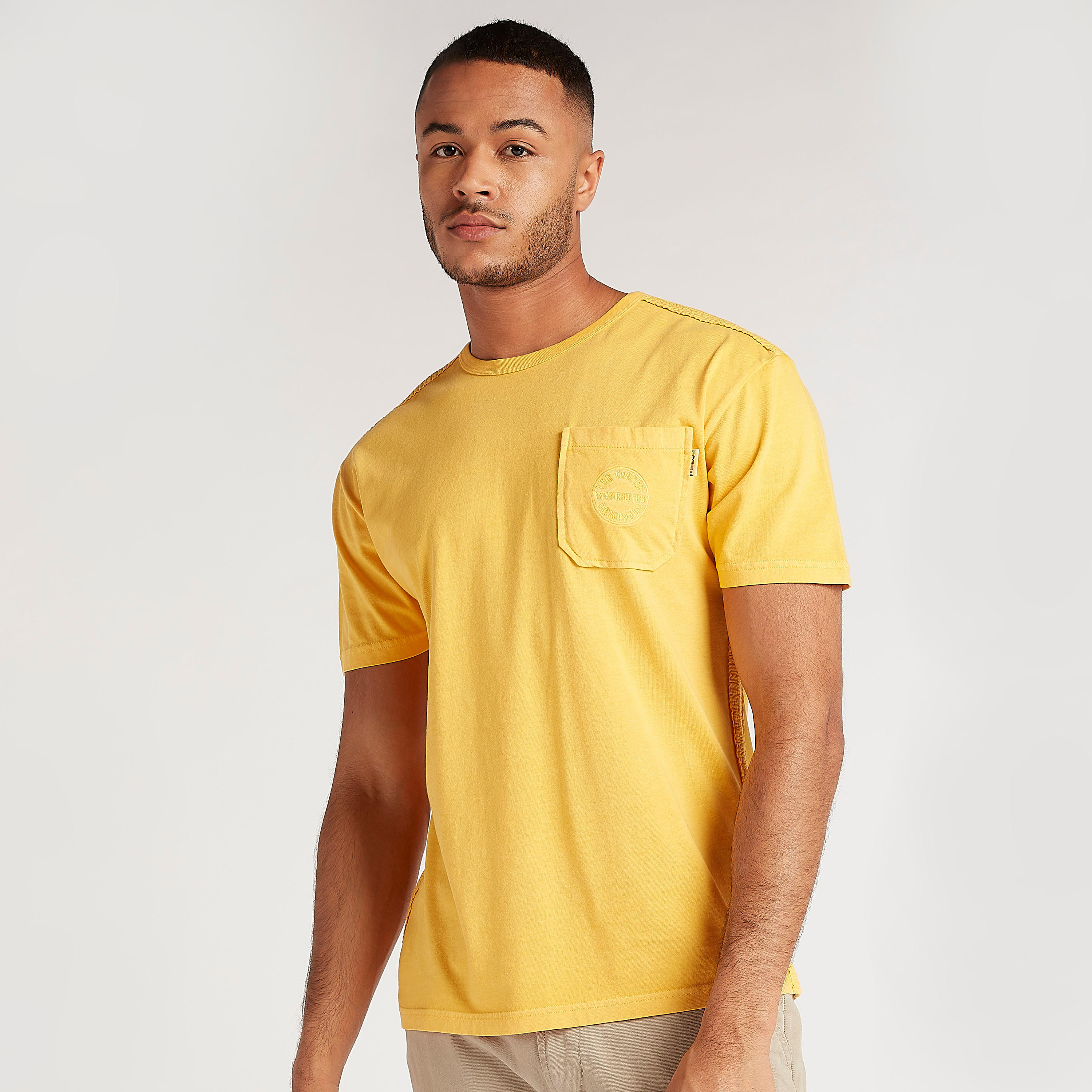 Lee Cooper T-shirt with Short Sleeves and Crew Neck-men-clothing-tshirtsandpolos-tshirts-image-5