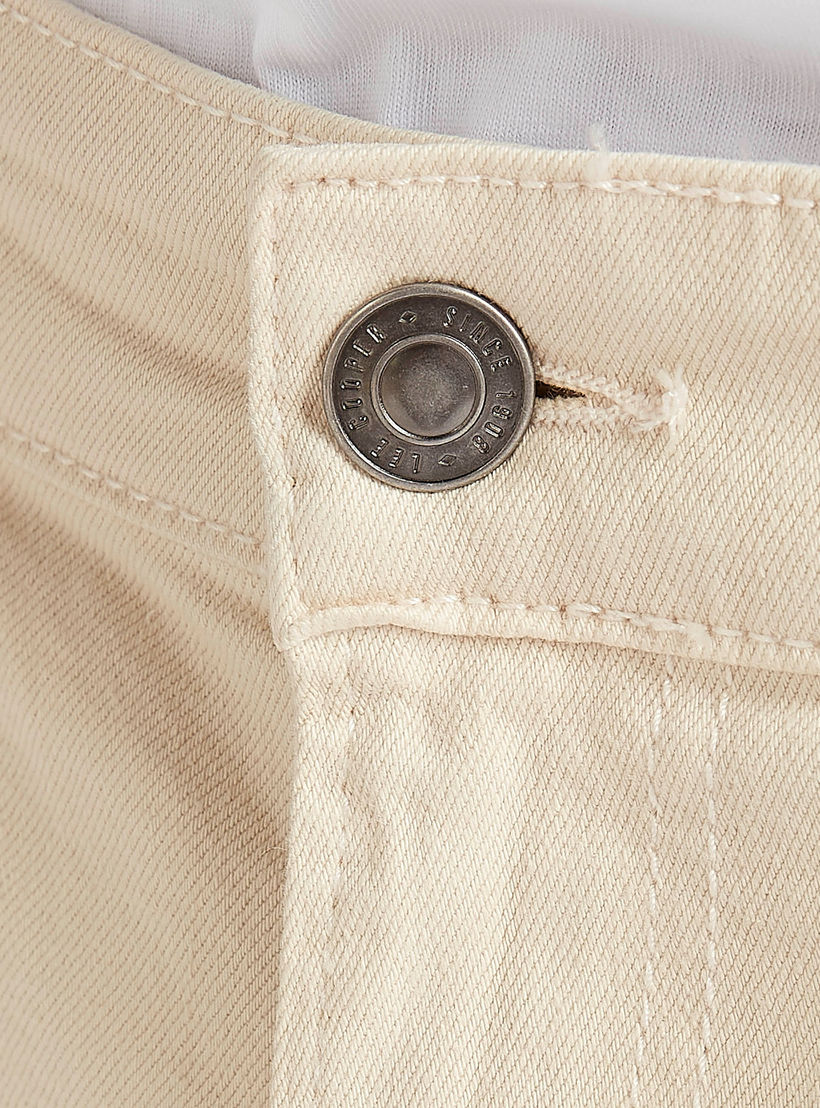 Lee Cooper Textured Mid-Rise Jeans with Pockets-men-clothing-bottoms-trousersandchinos-trousers-image-3