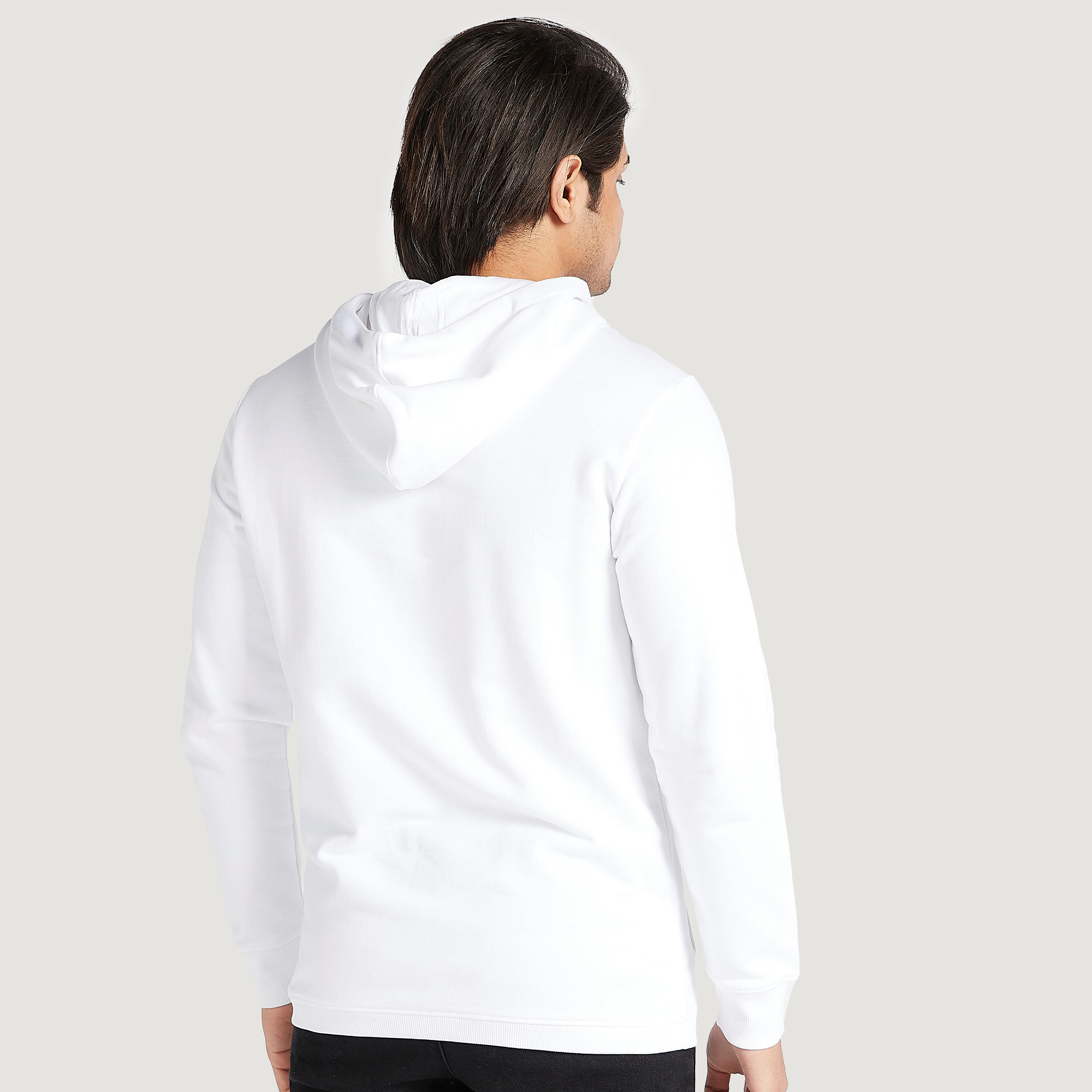 هودي بطبعات وأكمام طويلة وجيوب كنغر من لي كوبر-men-winterwear-hoodiesandsweatshirts-image-4