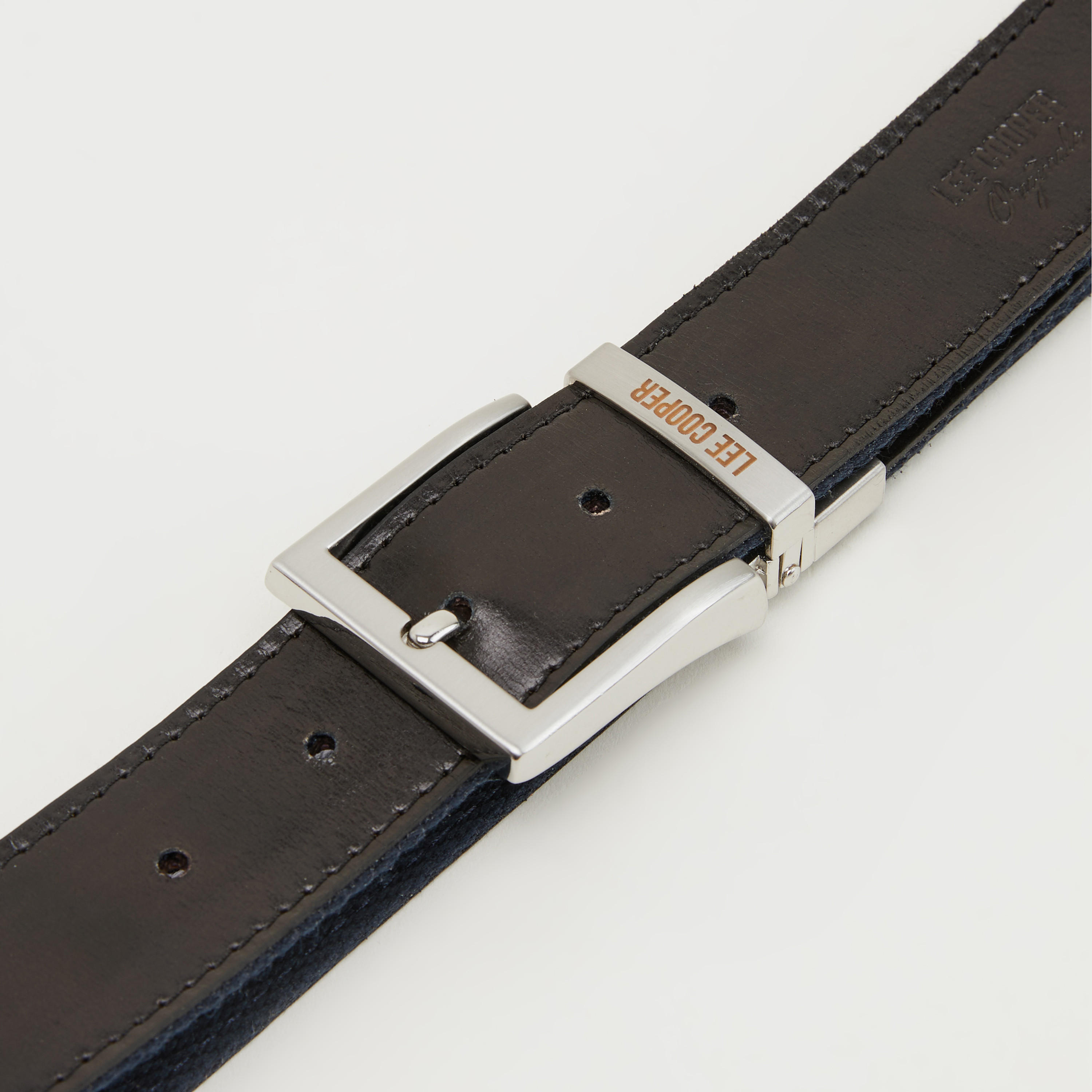 حزام يمكن استخدامه على الوجهين بإزيم بدبوس من لي كوبر-men-beltsandwallets-belts-image-3