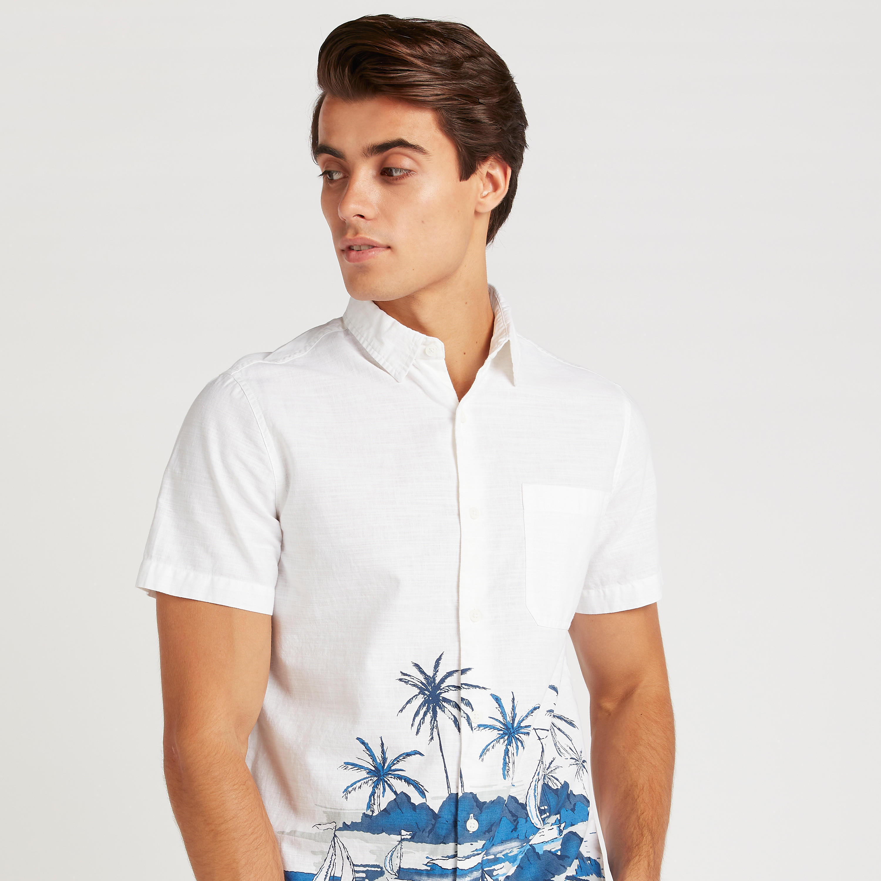 قميص بأكمام قصيرة وطبعات من لي كوبر-men-clothing-shirts-image-3