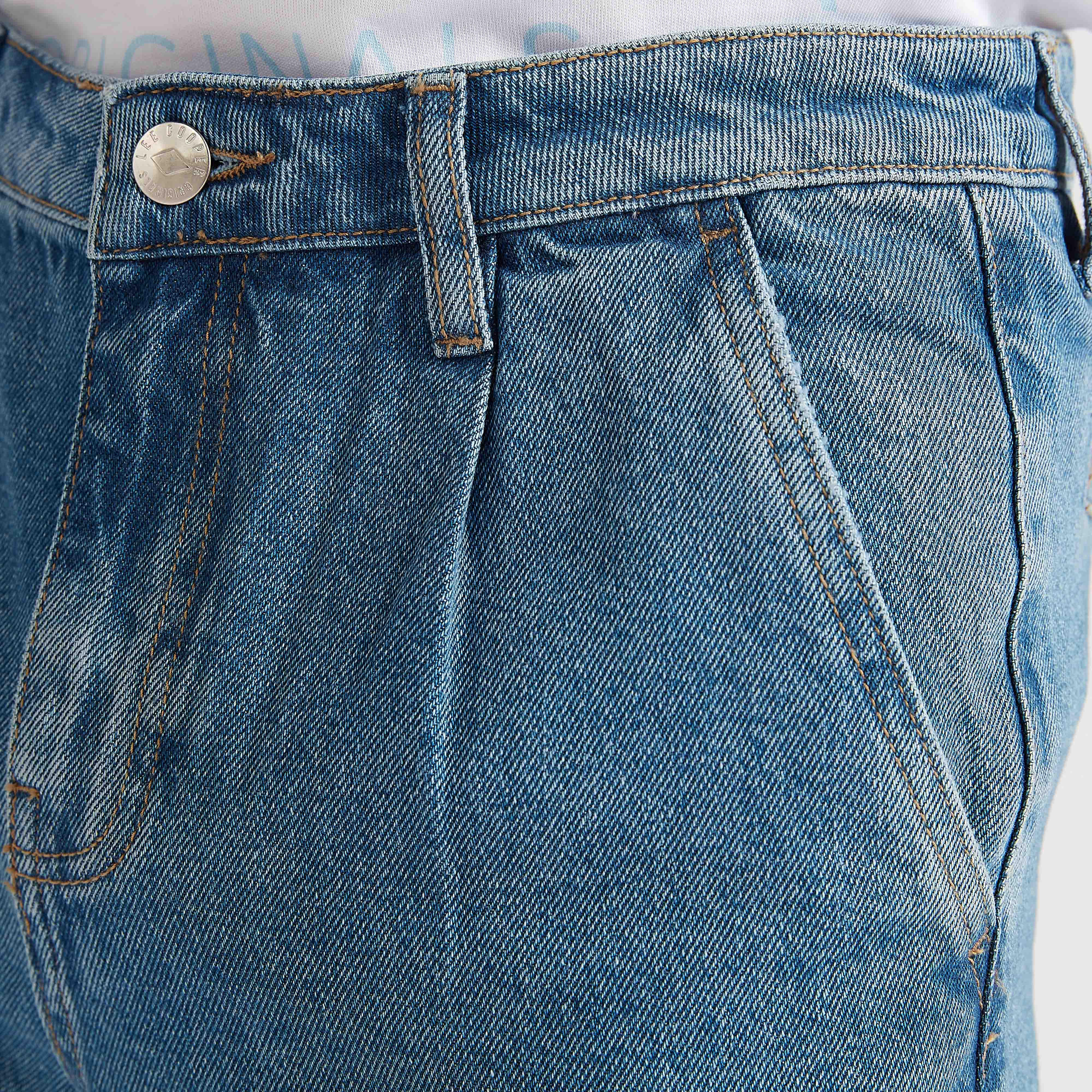 Lee Cooper High-Rise Jeans with Button Closure-men-clothing-bottoms-jeans-image-3