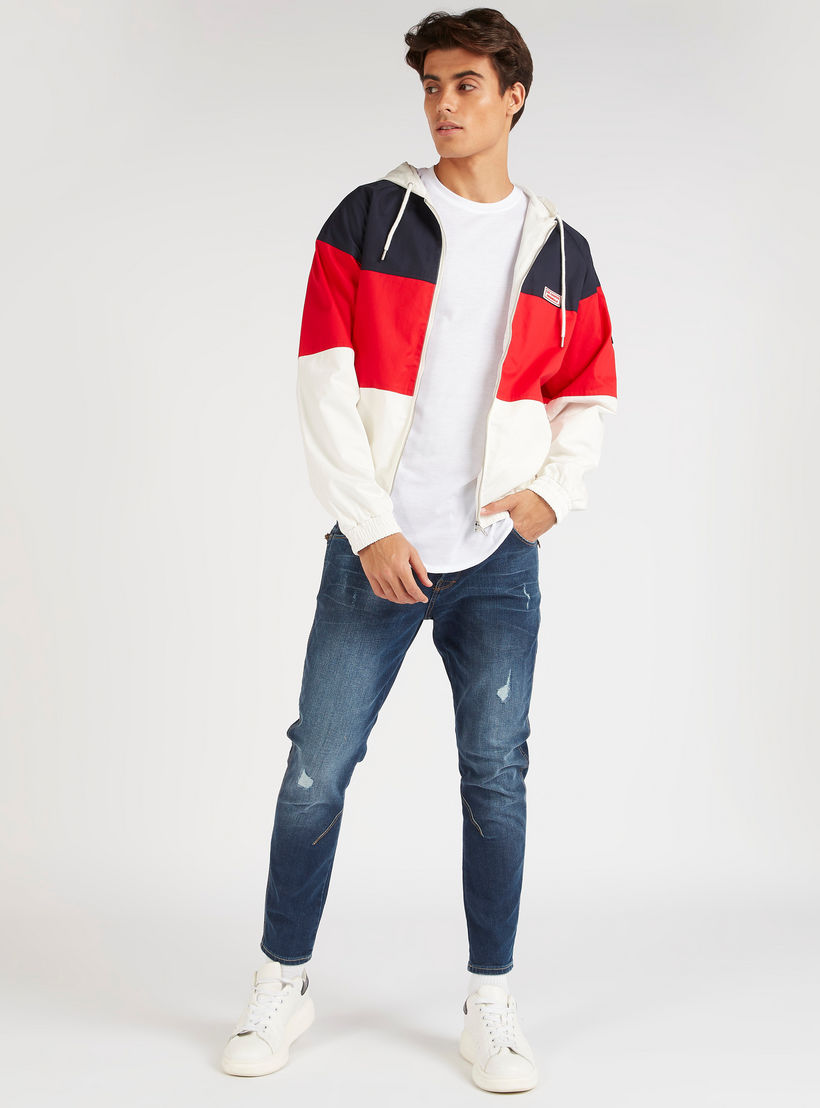 بنطلون جينز دنيم مضلّع سادة من لي كوبر-men-clothing-bottoms-jeans-image-3