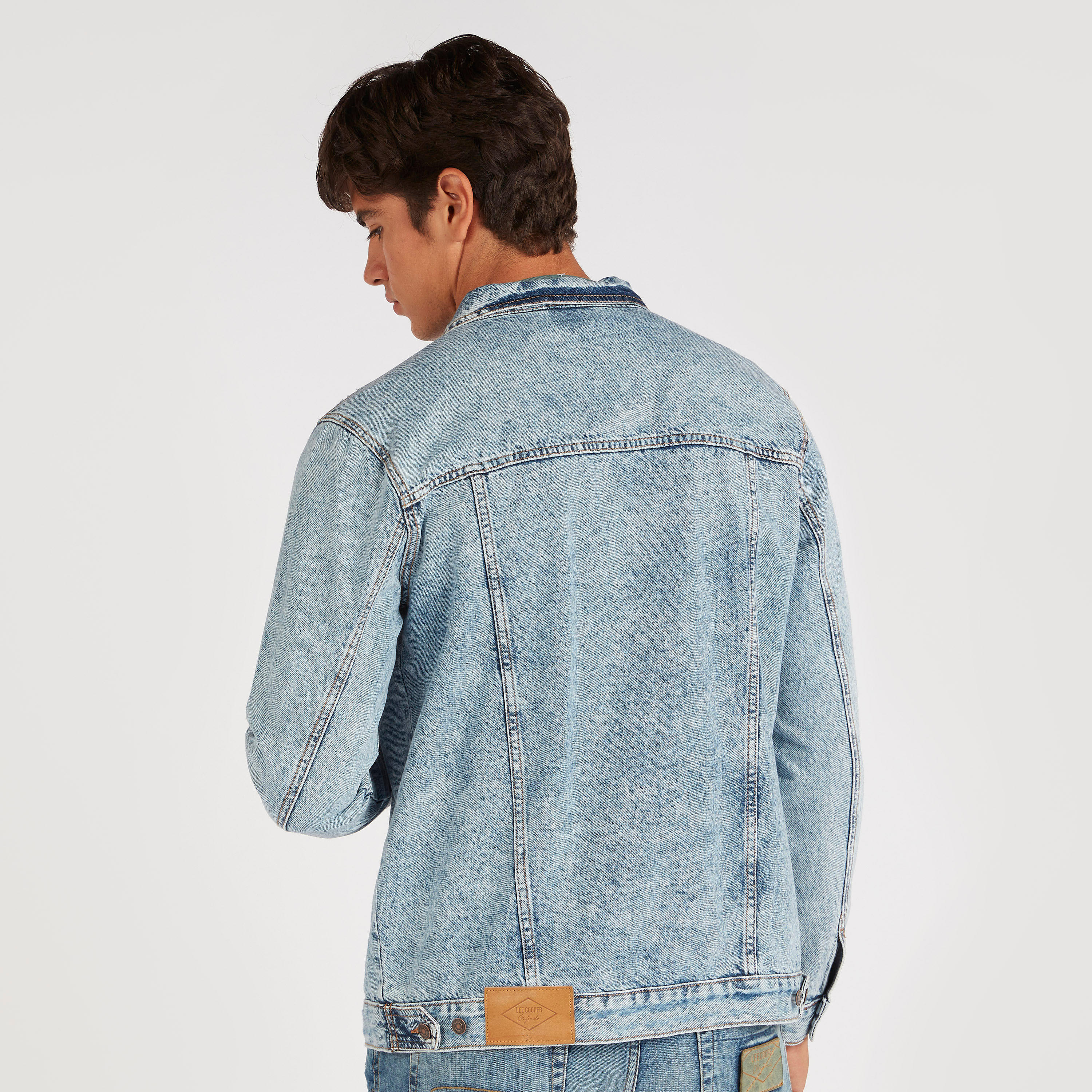 Lee Cooper Denim Jacket with Long Sleeves-men-clothing-jacketsandblazers-jackets-image-4