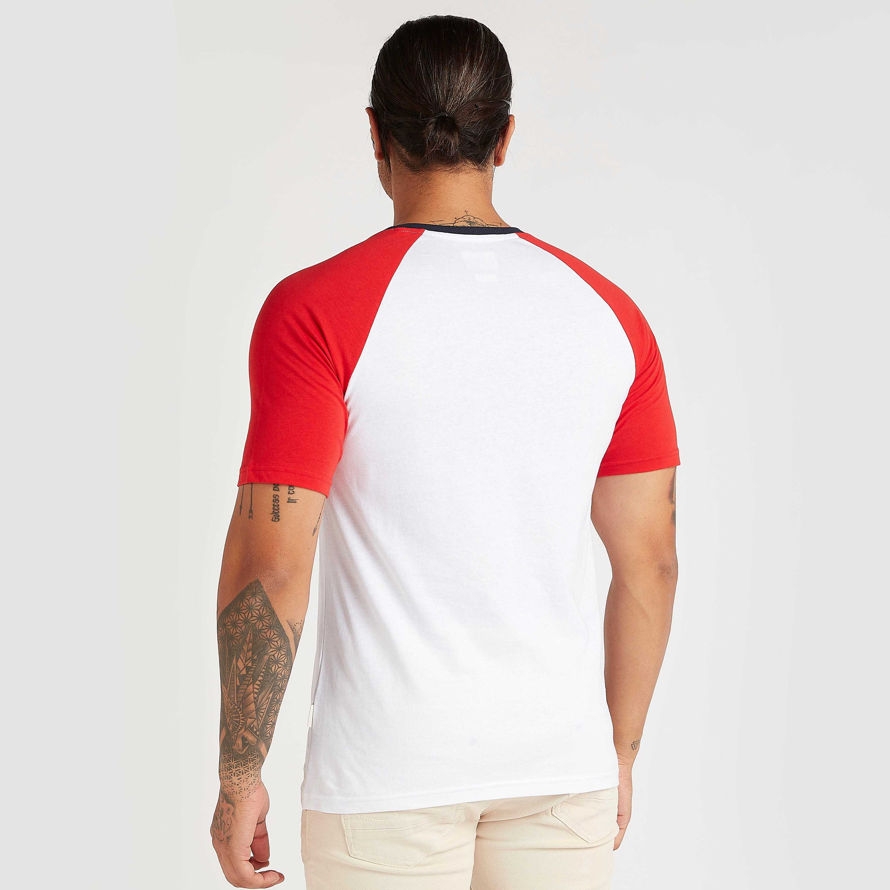 تيشيرت بأكمام مغايرة وطبعات من لي كوبر-men-clothing-tshirtsandpolos-tshirts-image-4