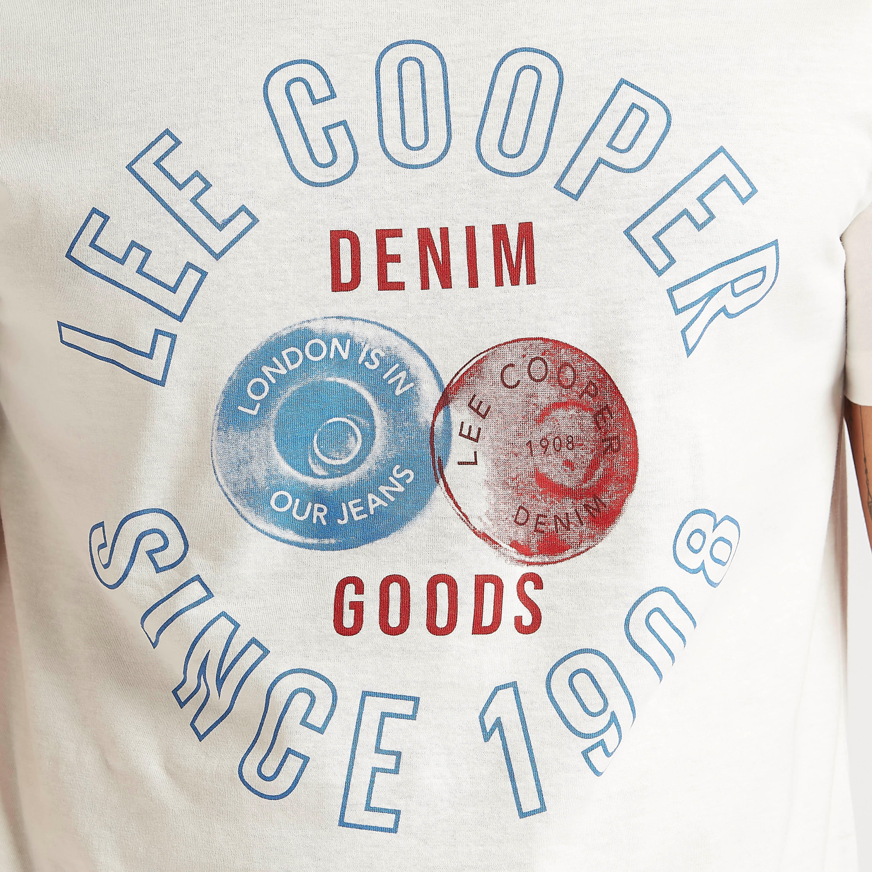 تيشيرت بأكمام قصيرة وطبعات من لي كوبر-men-clothing-tshirtsandpolos-tshirts-image-2