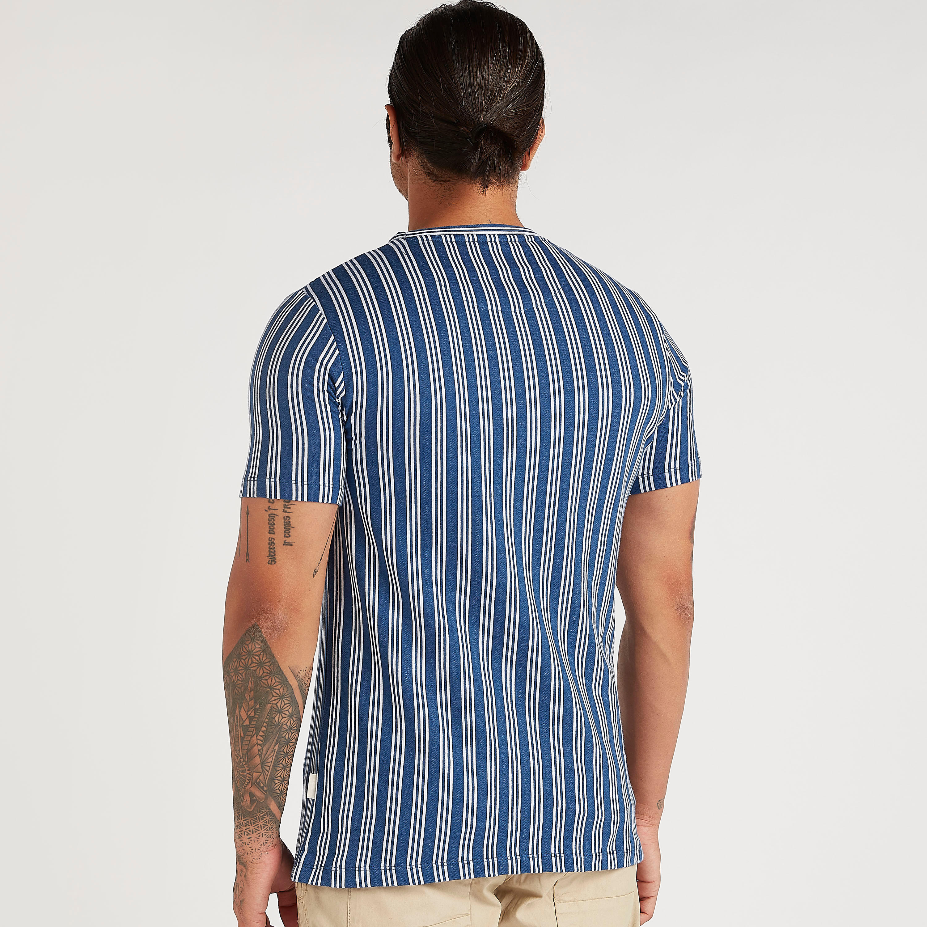 Lee Cooper Striped T-shirt with Crew Neck-men-clothing-tshirtsandpolos-tshirts-image-4