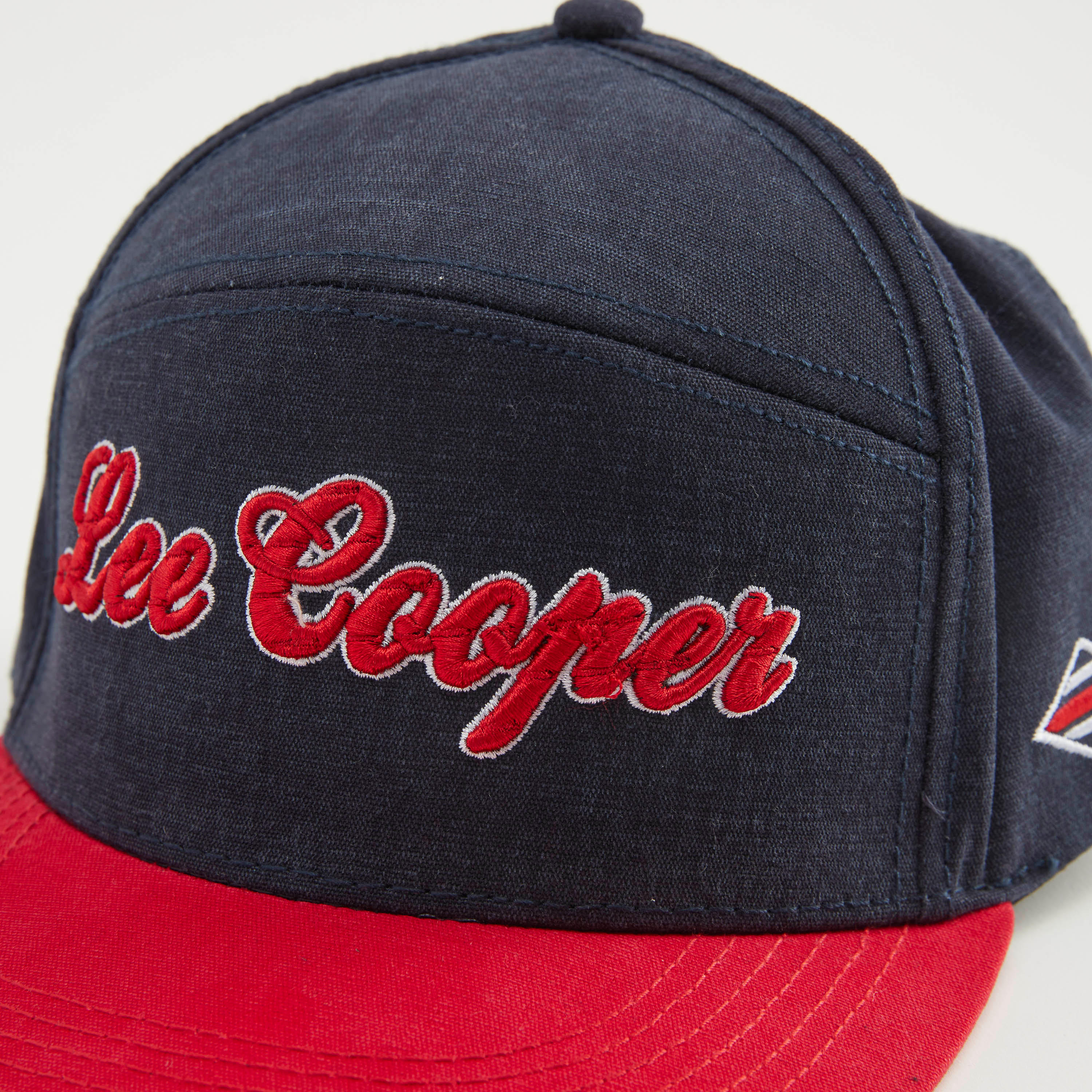 كاب مطرز بزر إغلاق خلفي من لي كوبر-men-caps-image-4