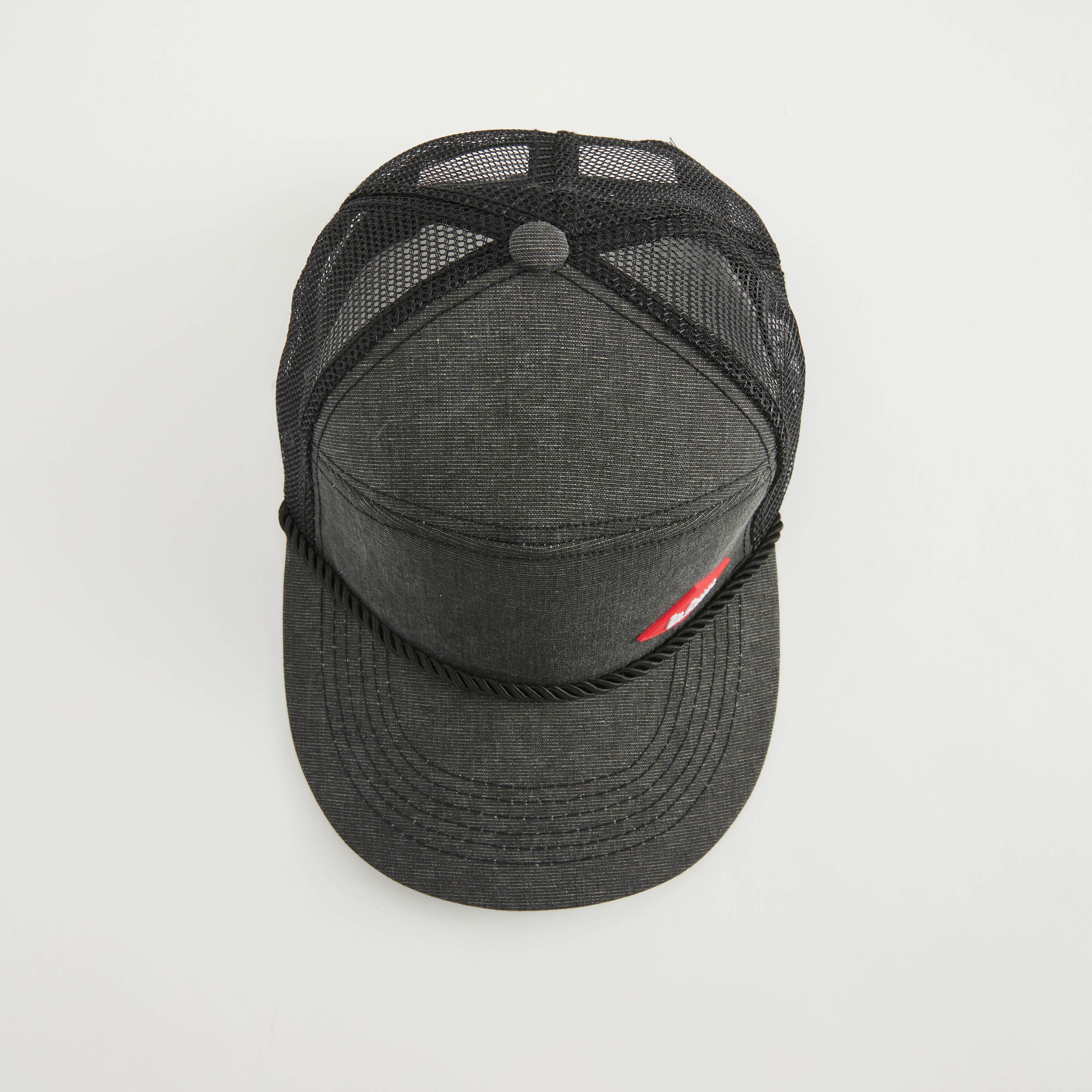 Lee Cooper Textured Cap with Snap Back Closure-men-caps-image-3