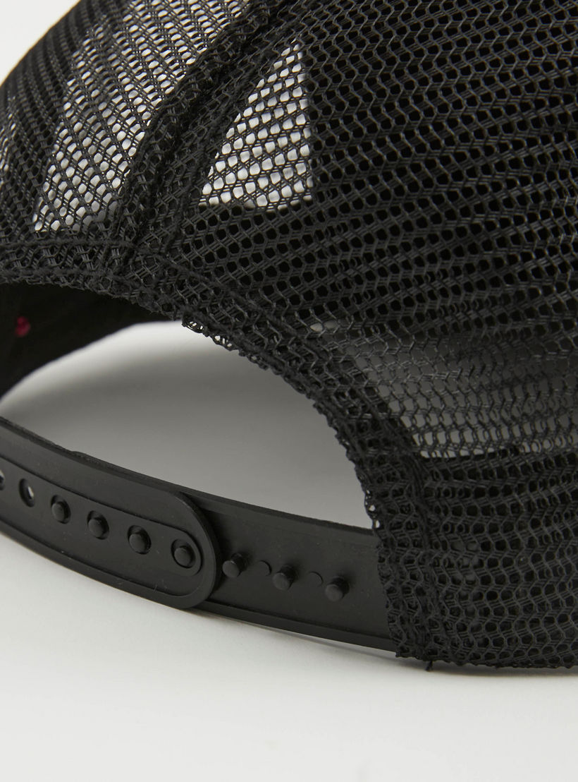 Lee Cooper Textured Cap with Snap Back Closure-men-caps-image-5