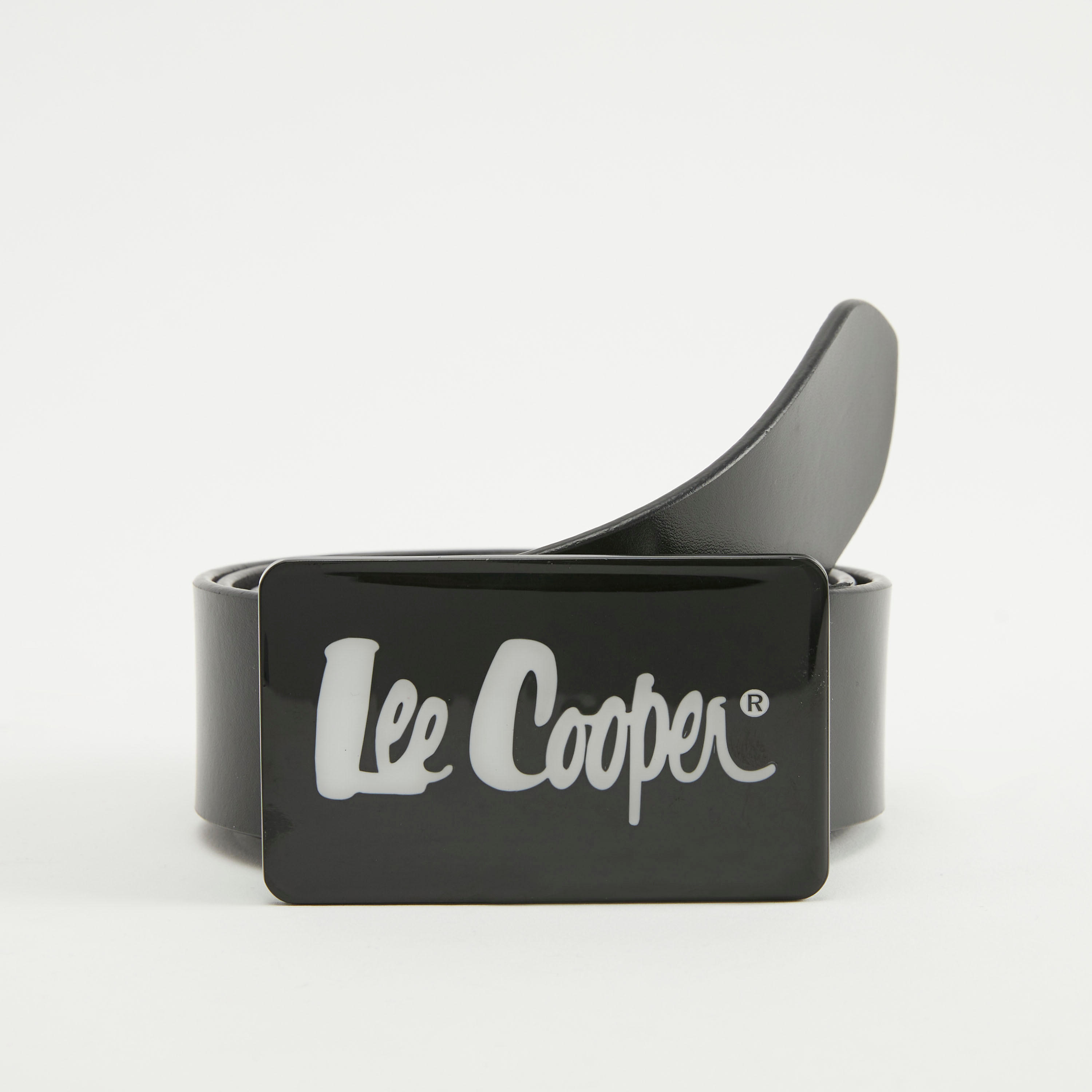حزام جلد بطبعات وإبزيم إغلاق من لي كوبر-men-beltsandwallets-belts-image-1