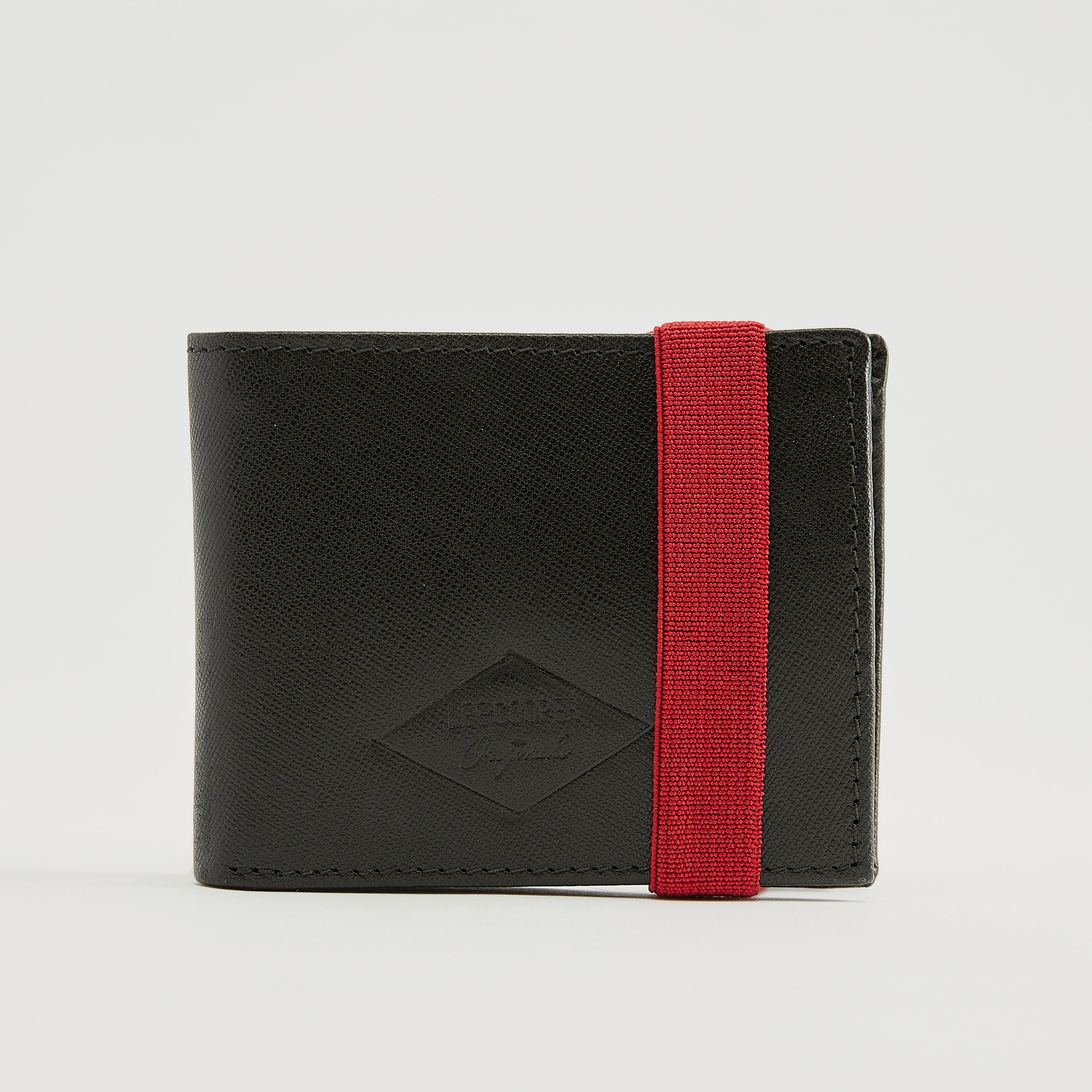 Lee Cooper Textured Bi-Fold Leather Wallet-men-beltsandwallets-wallets-image-1