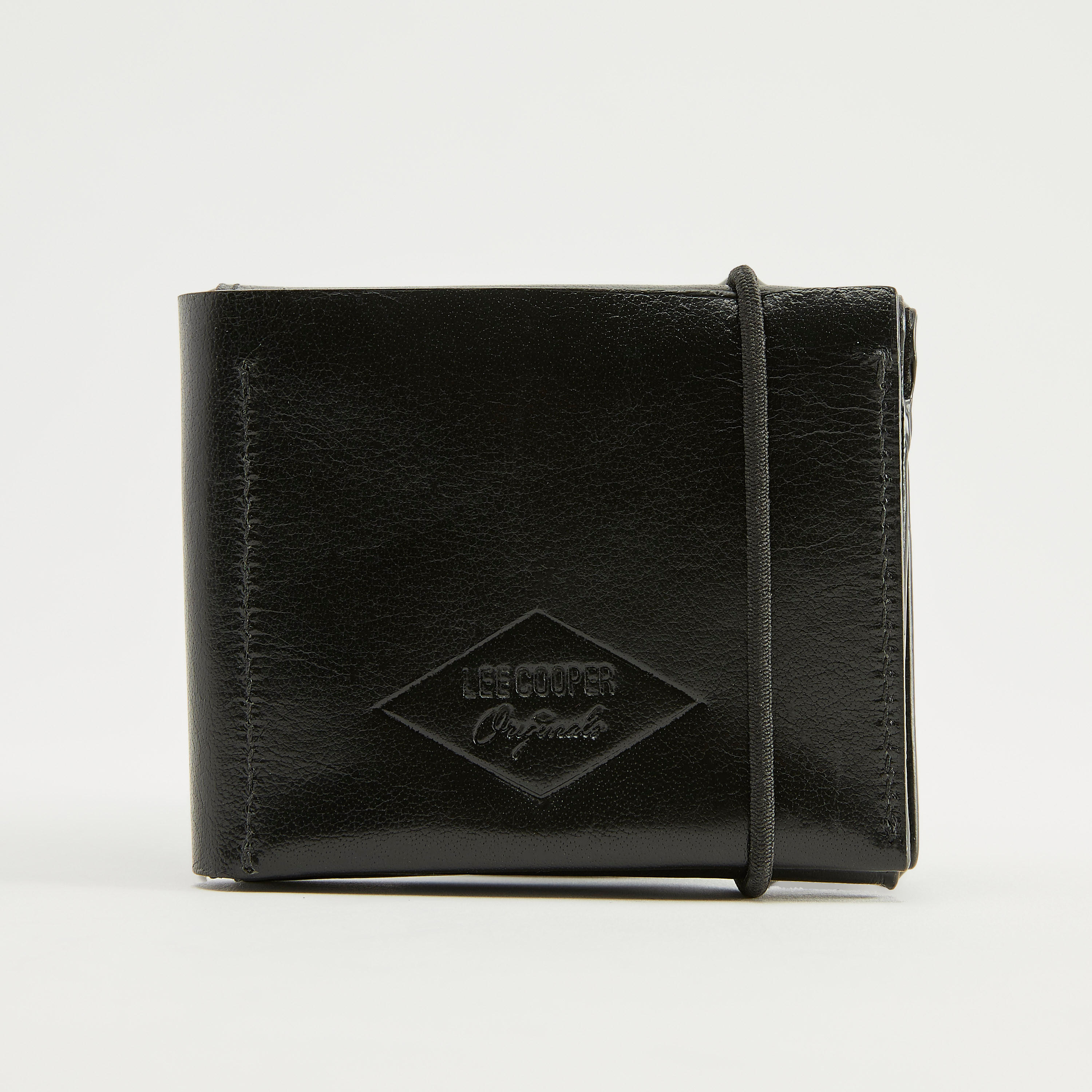 Lee Cooper Textured Bi-Fold Leather Wallet-men-beltsandwallets-wallets-image-1
