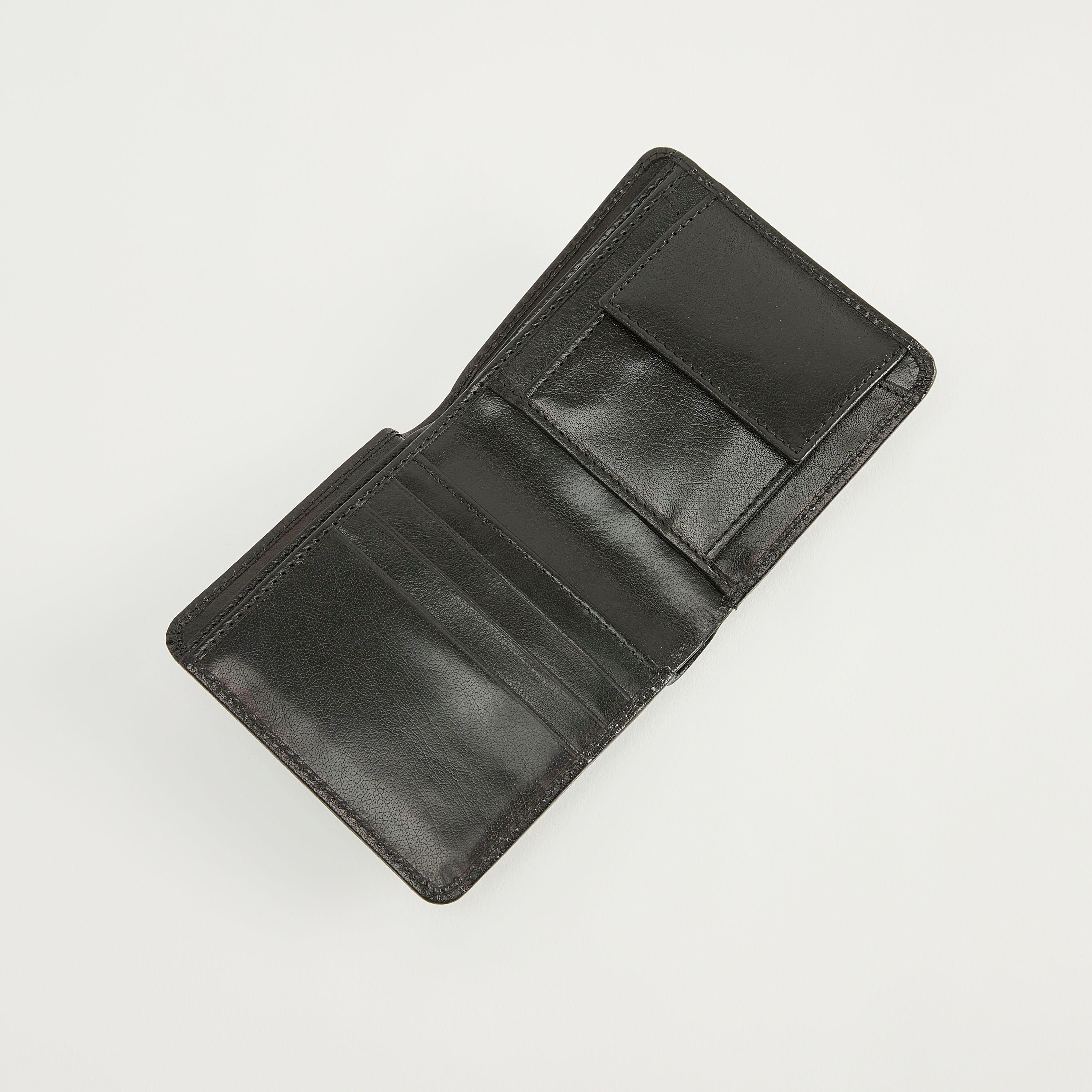 محفظة جلد سادة بطيّة مزدوجة من لي كوبر-men-beltsandwallets-wallets-image-3