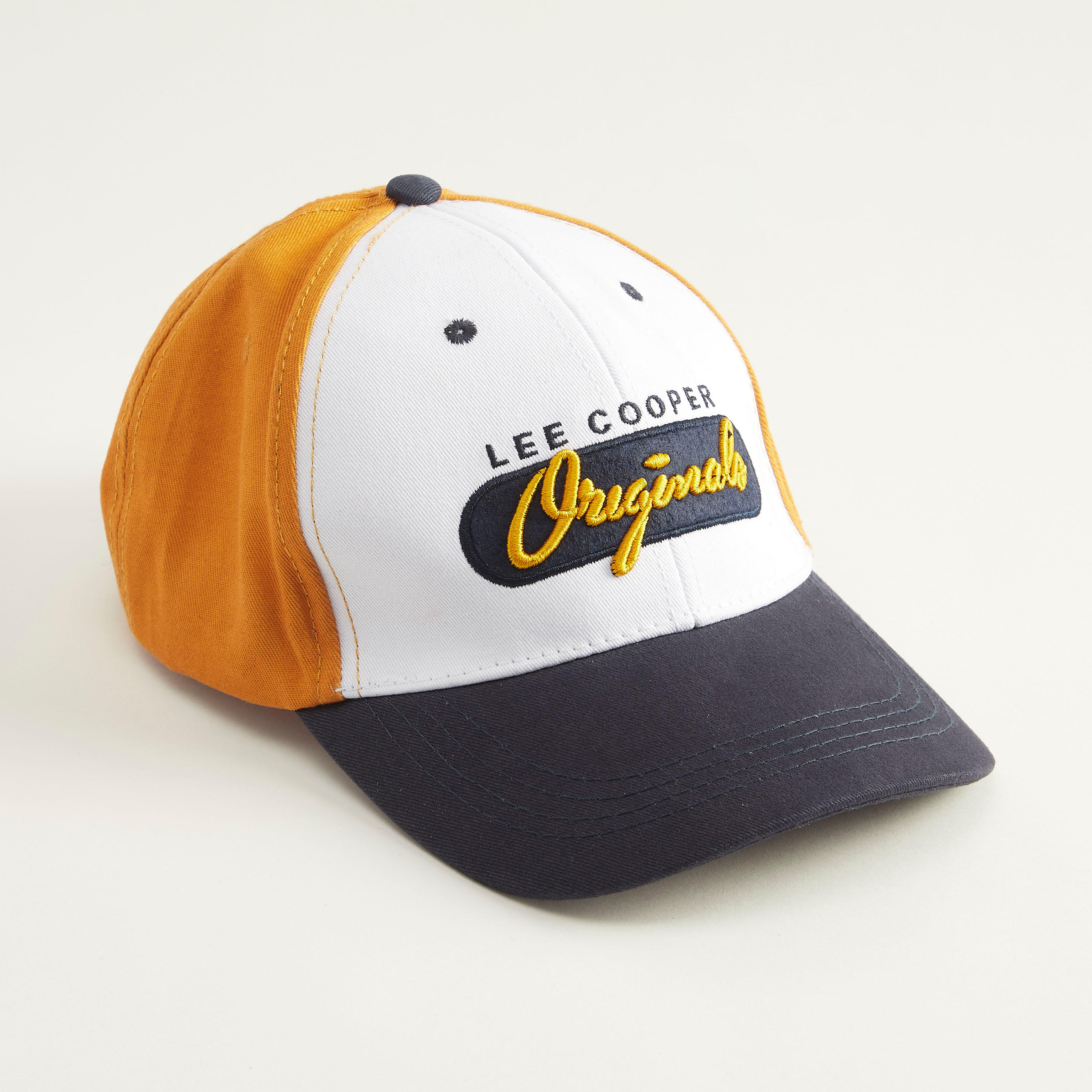 Lee Cooper Embroidered Cap with Buckled Back Strap-men-caps-image-1