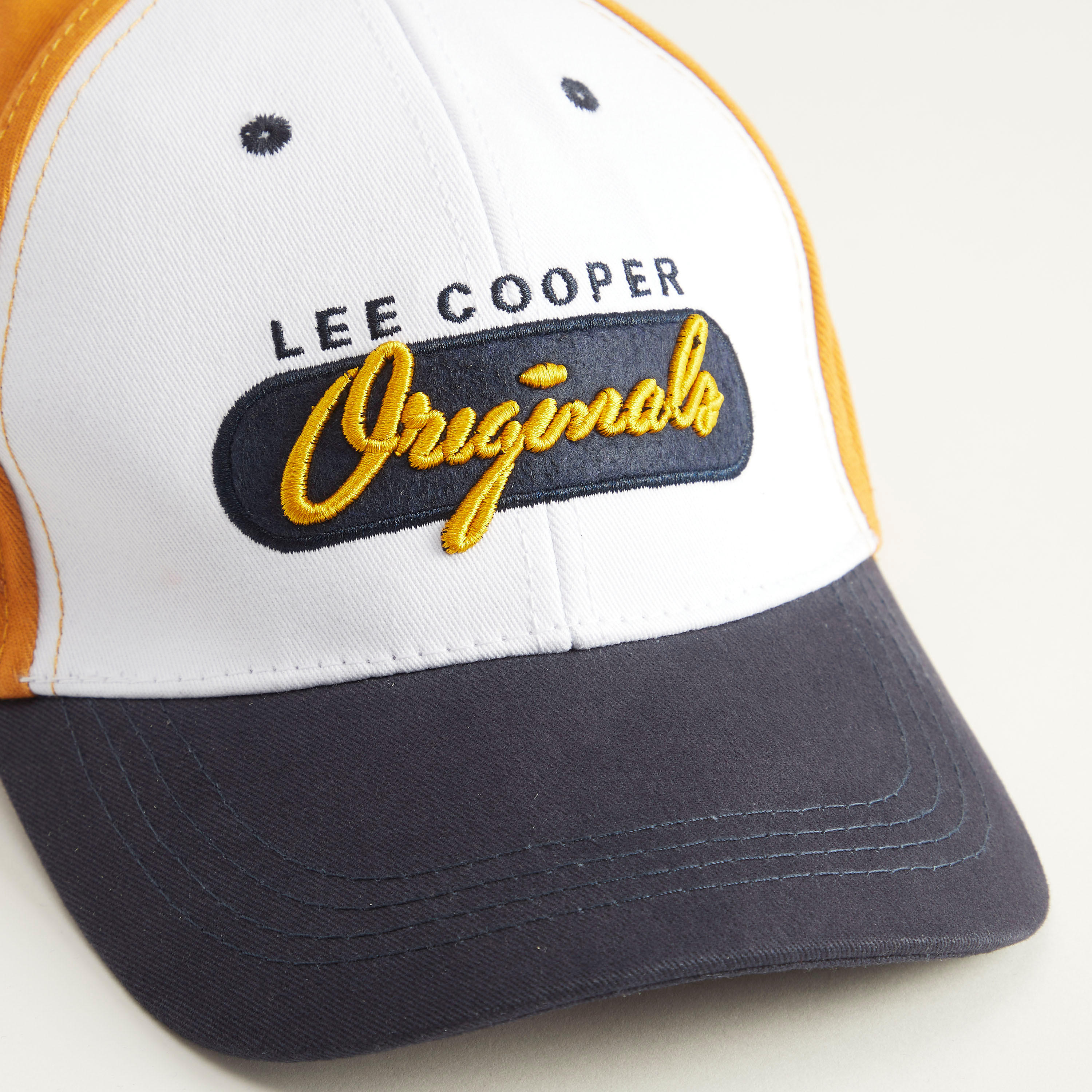 Lee Cooper Embroidered Cap with Buckled Back Strap-men-caps-image-3
