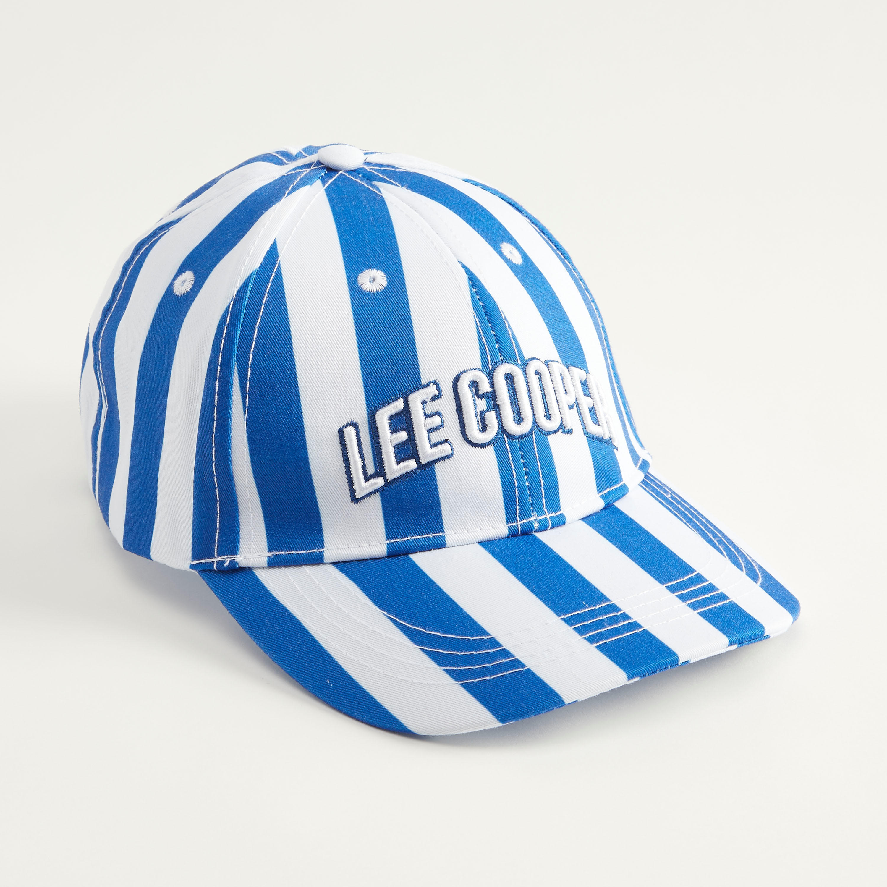 Lee Cooper Striped Buckle Strap Cap-men-caps-image-1