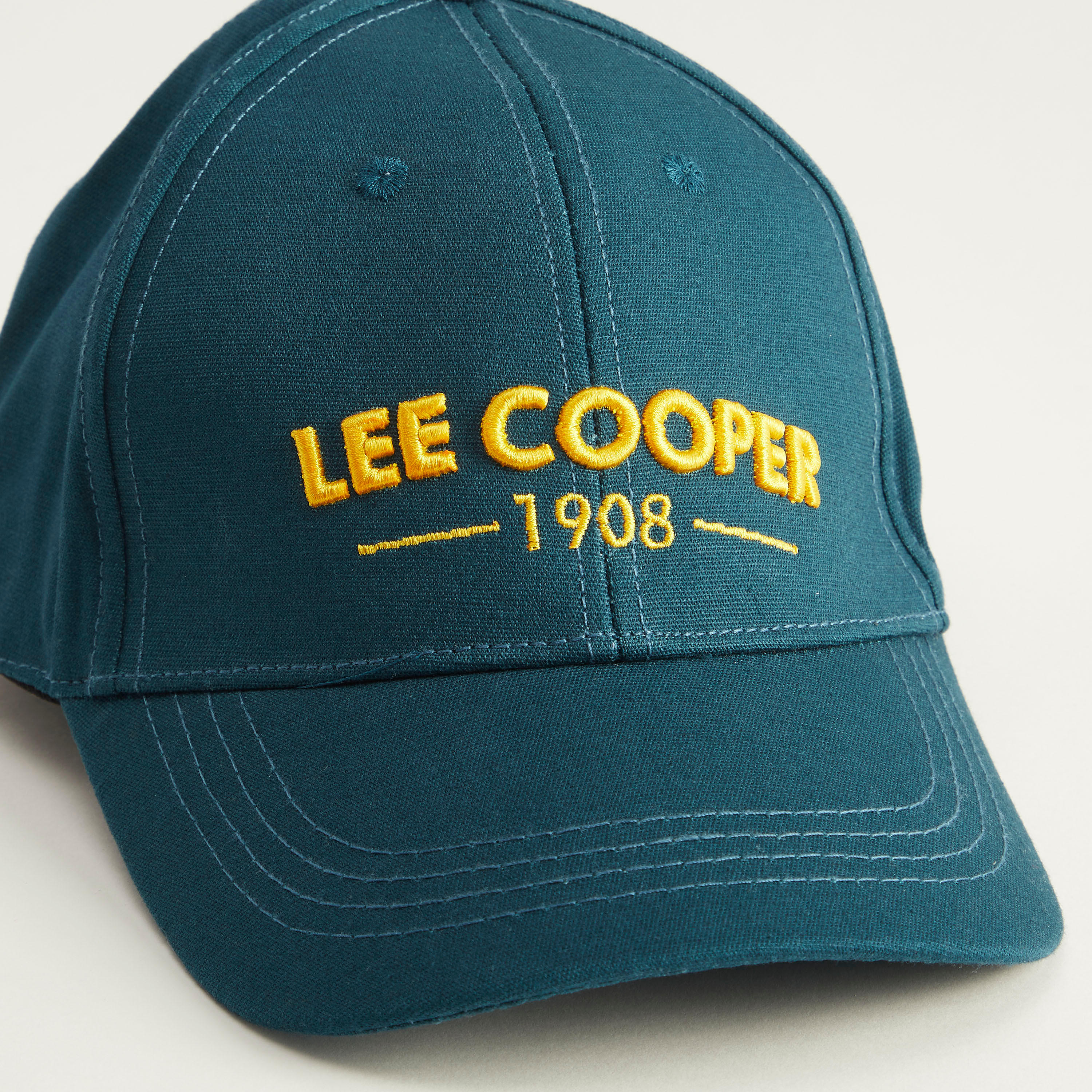Lee Cooper Embroidered Cap with Buckled Back Strap-men-caps-image-3