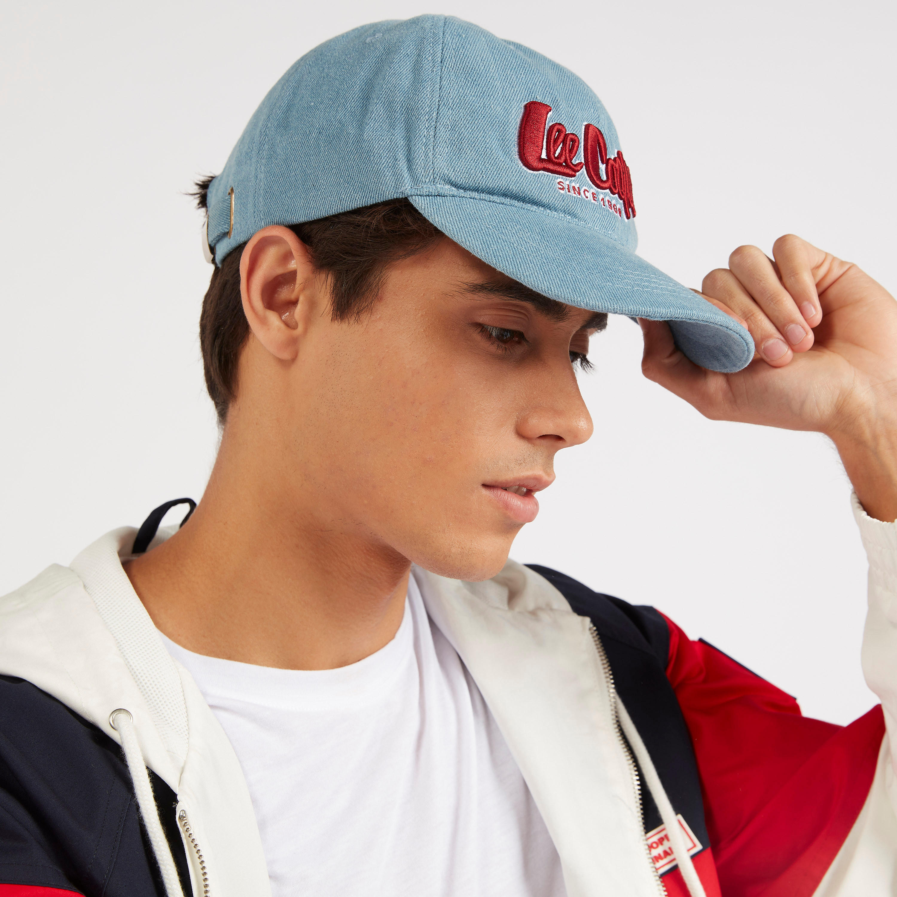 كاب مطرّز بحزام خلفي بإبزيم من لي كوبر-men-caps-image-3