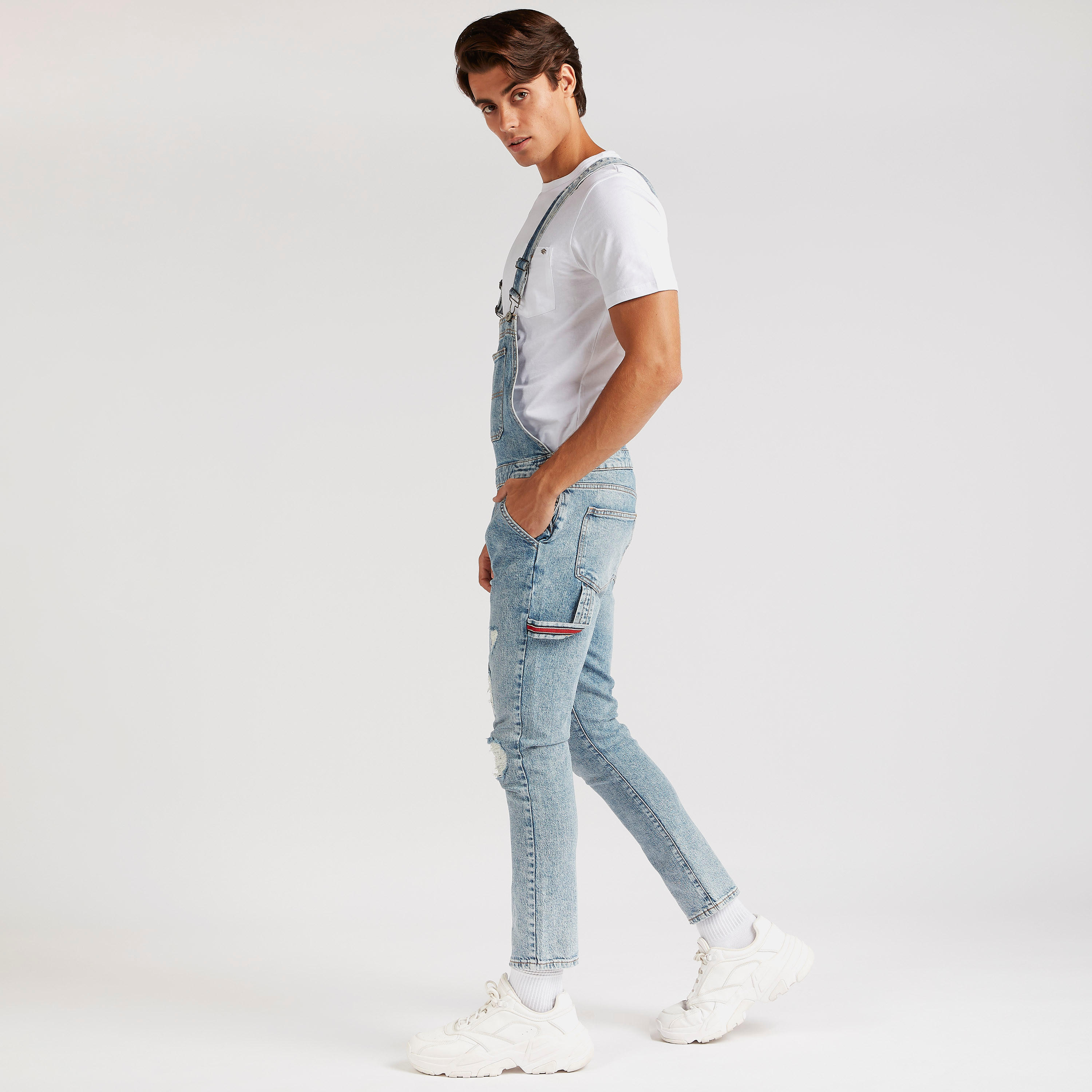 دنغري ممزق بجيوب من لي كوبر-men-clothing-bottoms-jeans-image-1
