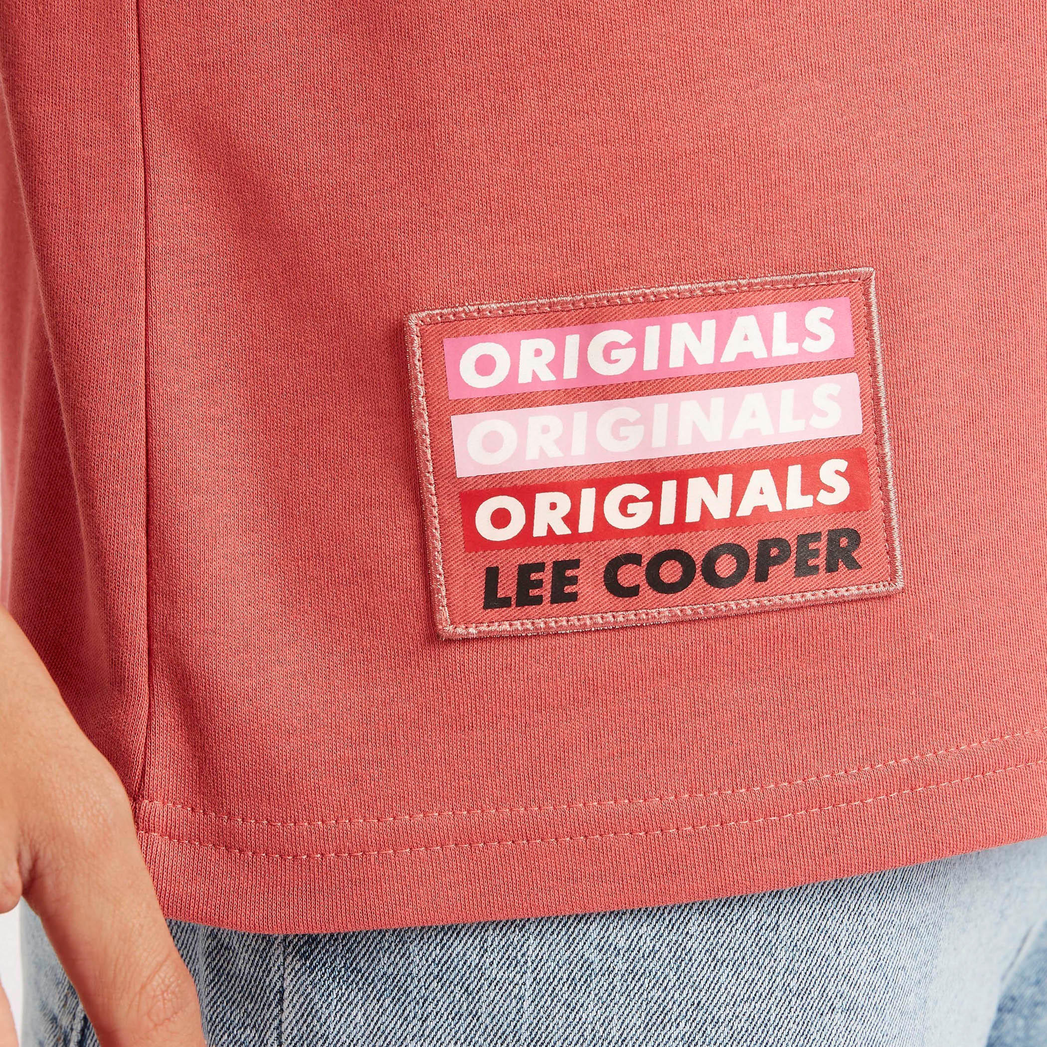 Lee Cooper Printed Crew Neck T-shirt with Short Sleeves-men-clothing-tshirtsandpolos-tshirts-image-5
