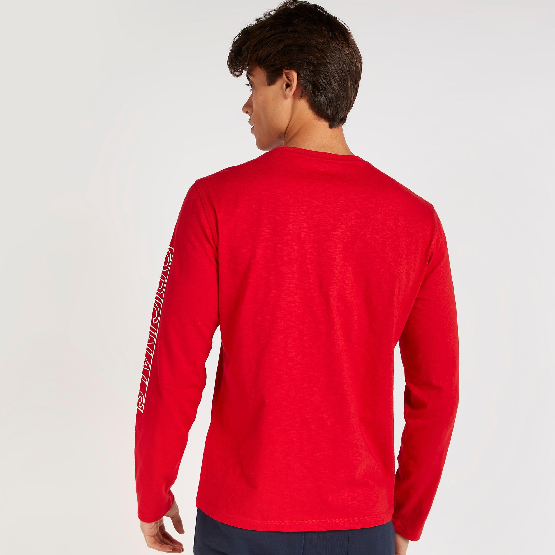 تيشيرت بأكمام طويلة وطبعات من لي كوبر-men-clothing-tshirtsandpolos-tshirts-image-3