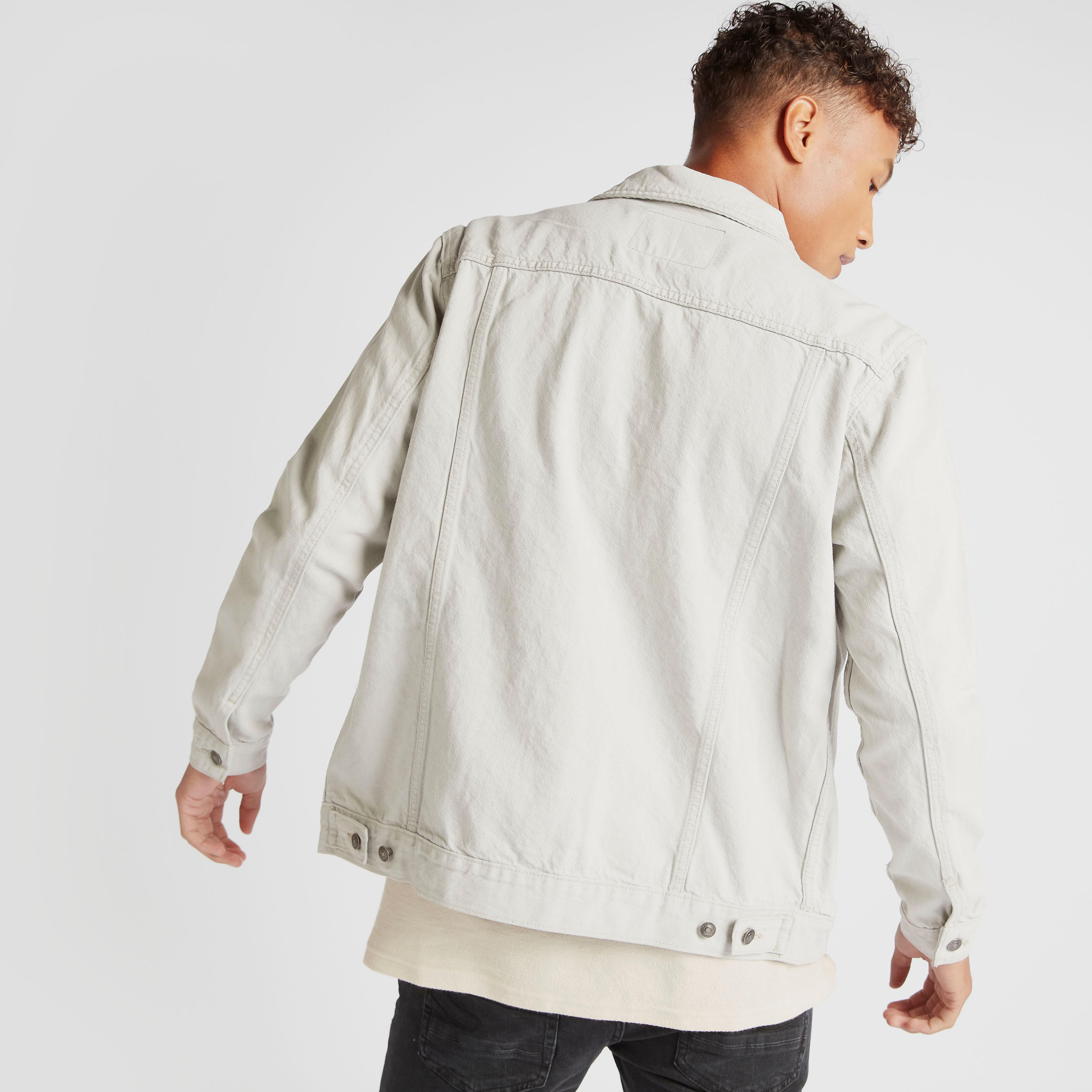 Lee Cooper Solid Denim Jacket with Flap Pockets-men-clothing-jacketsandblazers-jackets-image-4