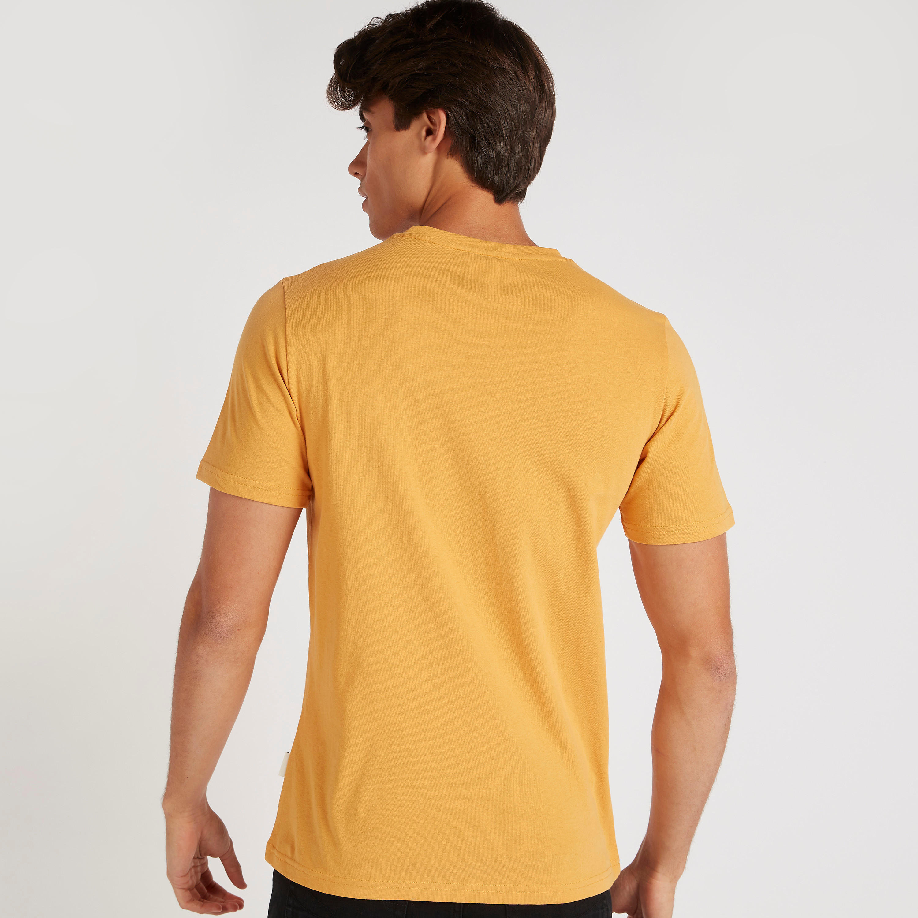 Lee Cooper Printed Crew Neck T-shirt with Short Sleeves-men-clothing-tshirtsandpolos-tshirts-image-4