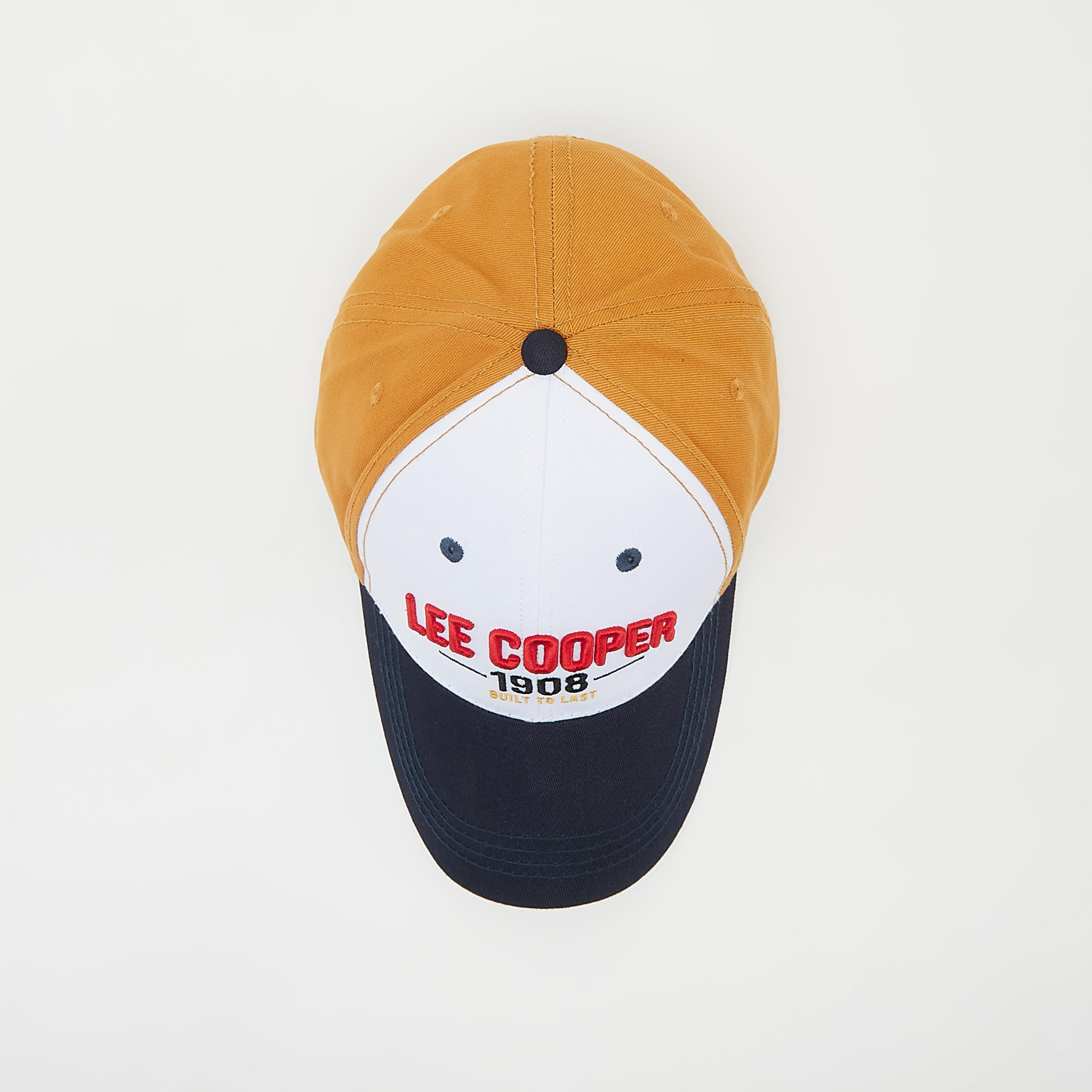 Lee Cooper Embroidered Cap with Buckle Strap Closure-men-caps-image-4
