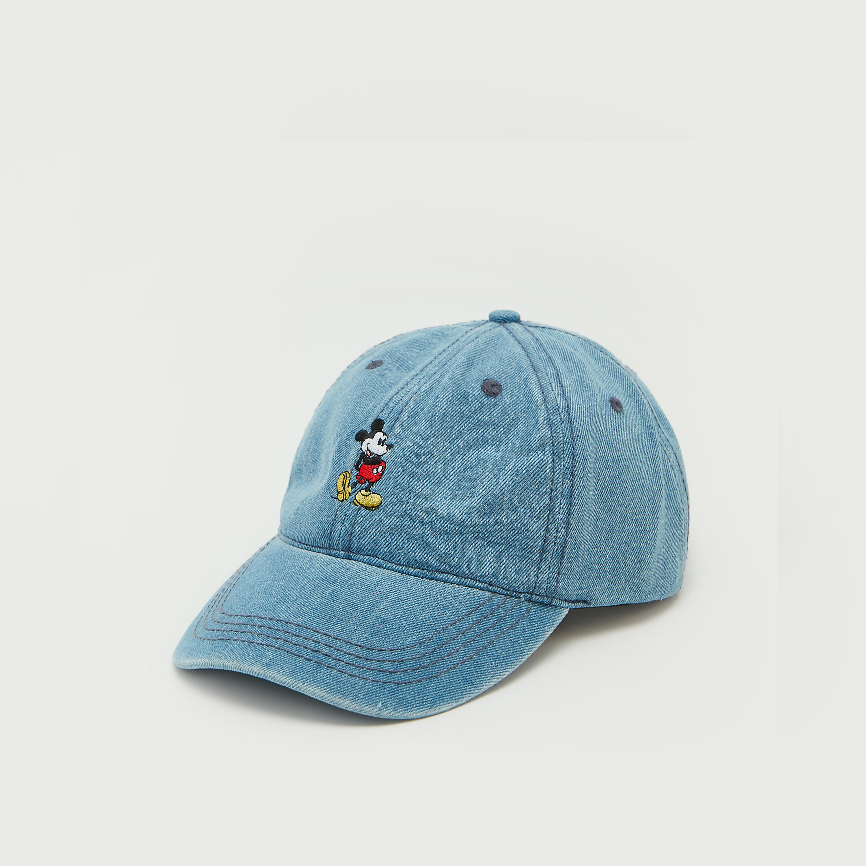 Lee Cooper Mickey Mouse Cap with Plate Buckle Closure-men-caps-image-1