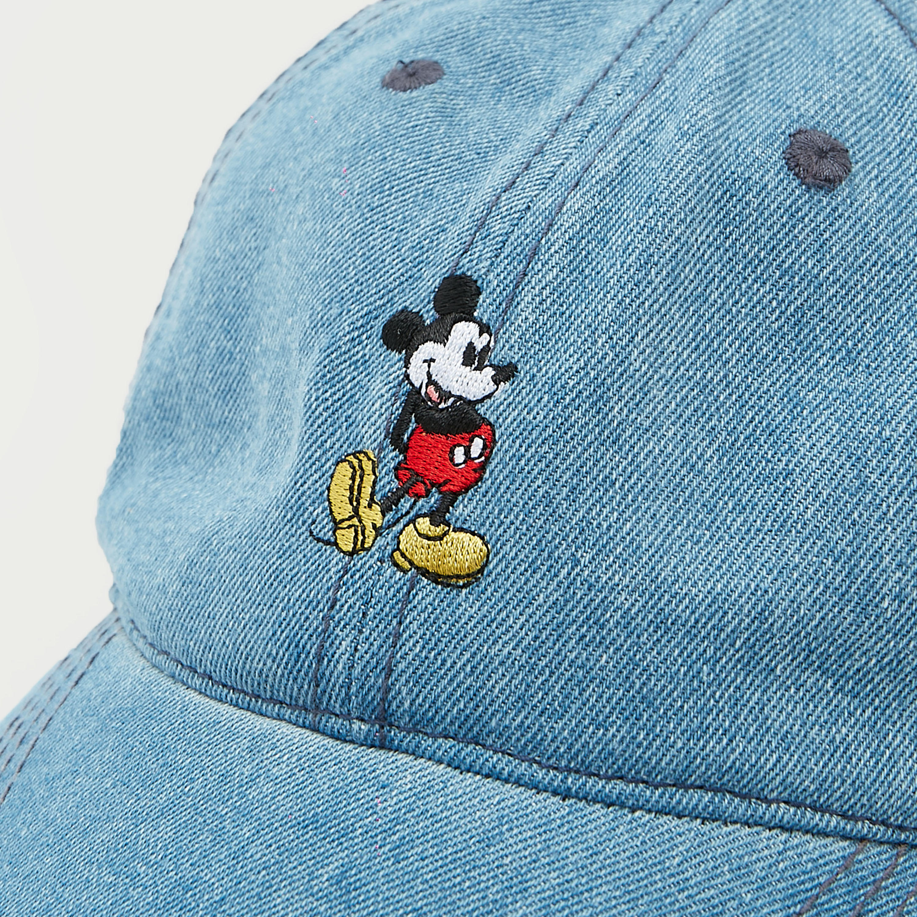 Lee Cooper Mickey Mouse Cap with Plate Buckle Closure-men-caps-image-2