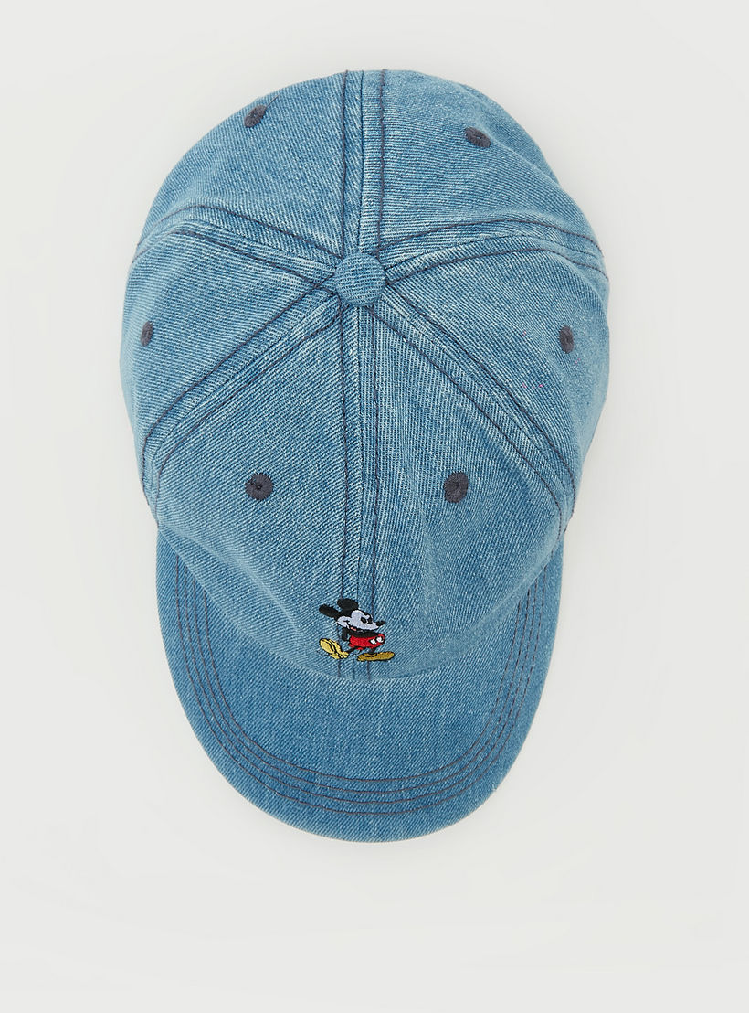 Lee Cooper Mickey Mouse Cap with Plate Buckle Closure-men-caps-image-3