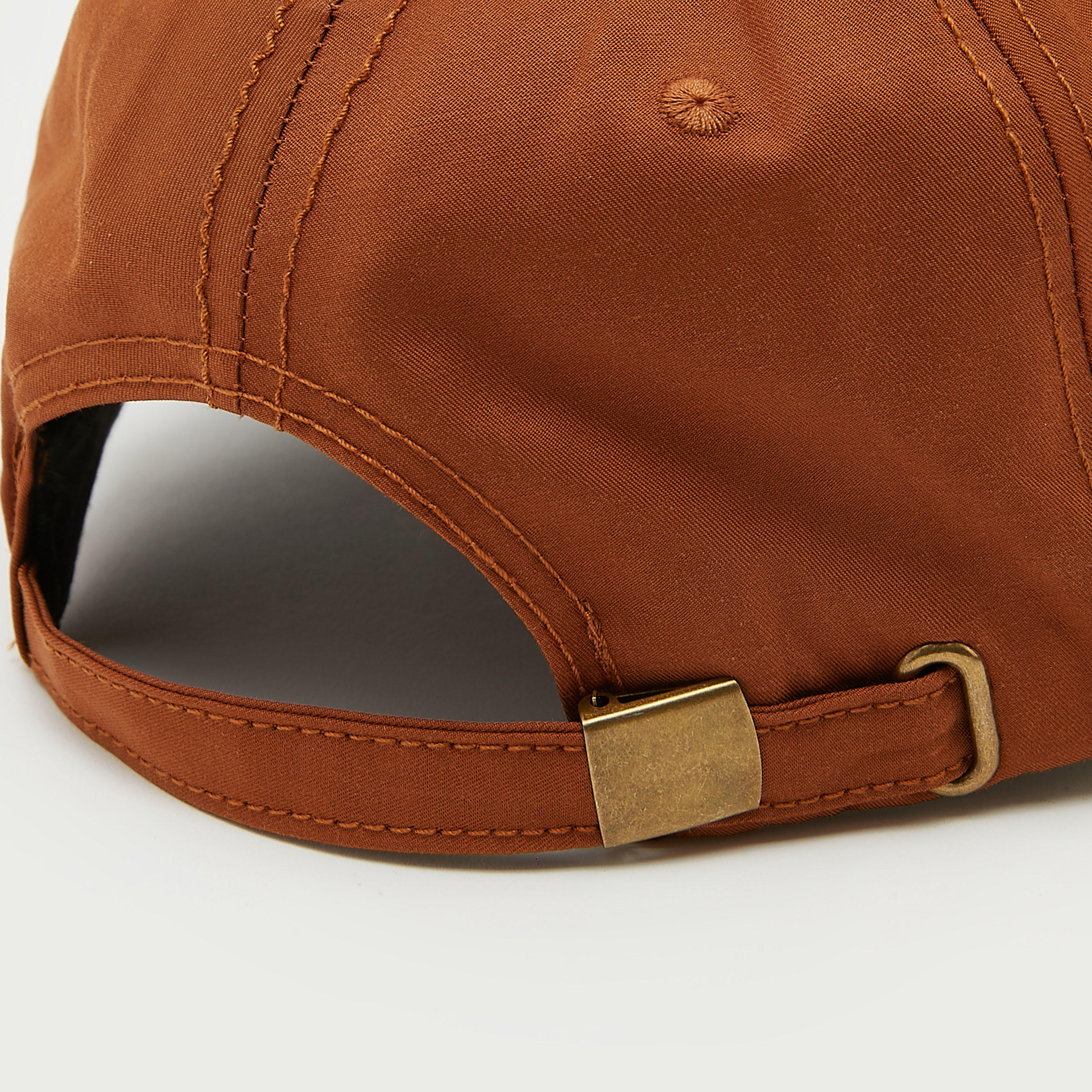 Lee Cooper Applique Detailed Cap with Plate Buckle Closure-men-caps-image-5