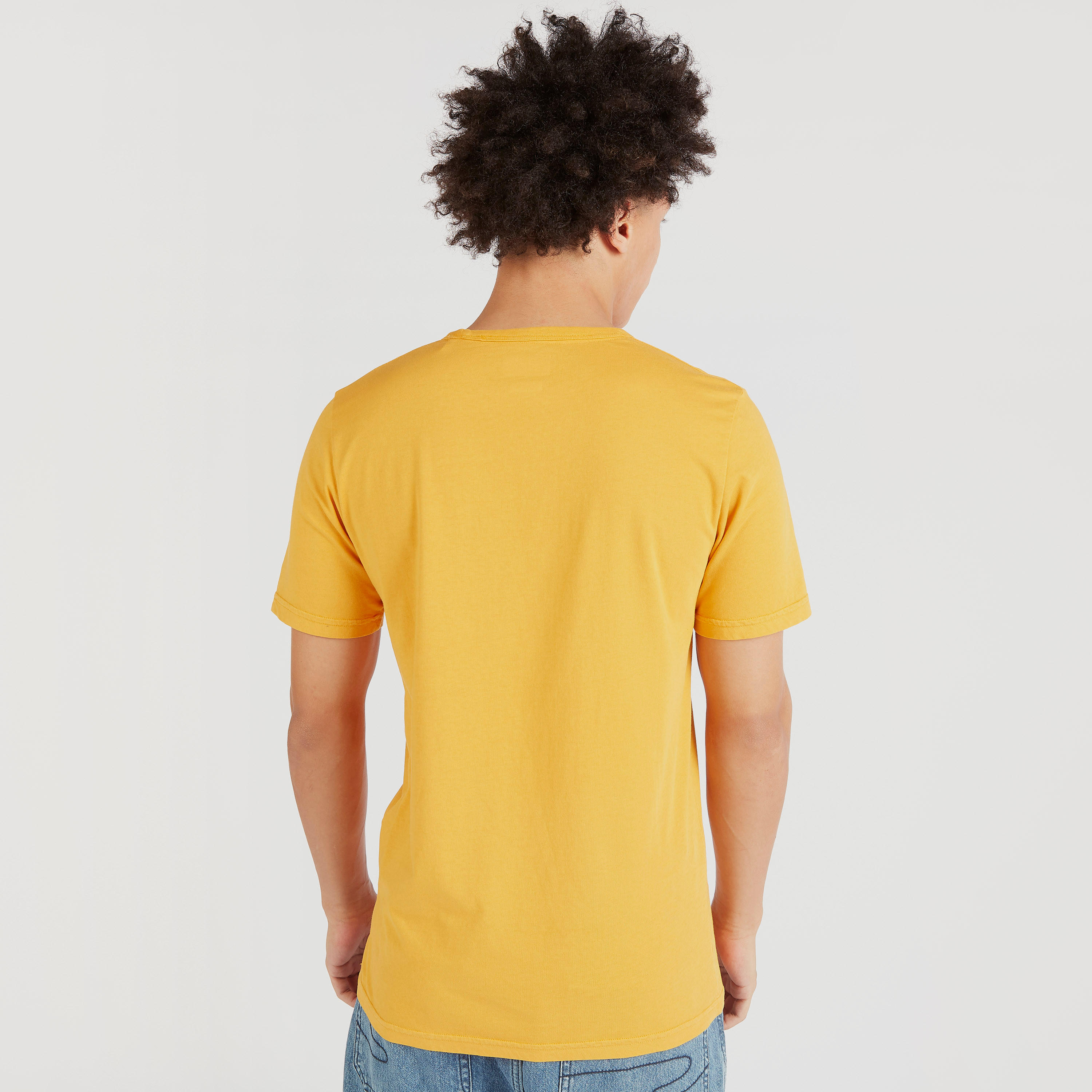 تيشيرت سادة بأكمام قصيرة وياقة ضيقة وجيب من لي كوبر-men-clothing-tshirtsandpolos-tshirts-image-4