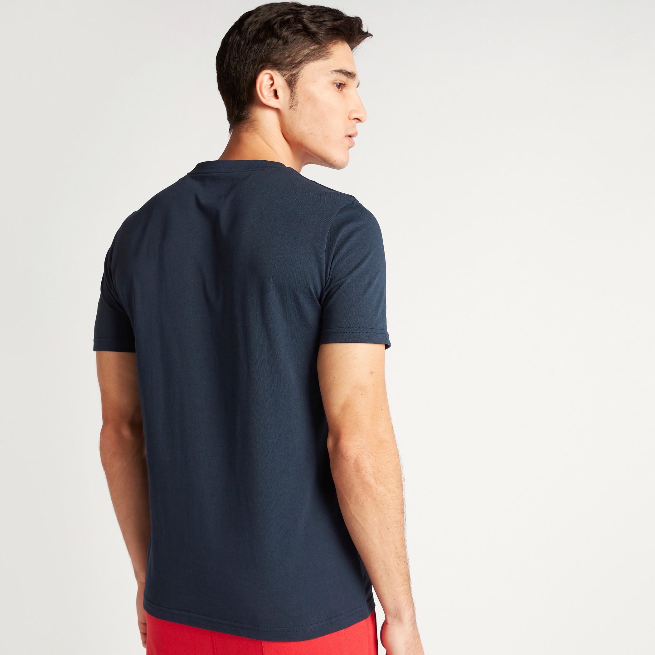 Lee Cooper Printed Crew Neck T-shirt with Short Sleeves-men-clothing-tshirtsandpolos-tshirts-image-4