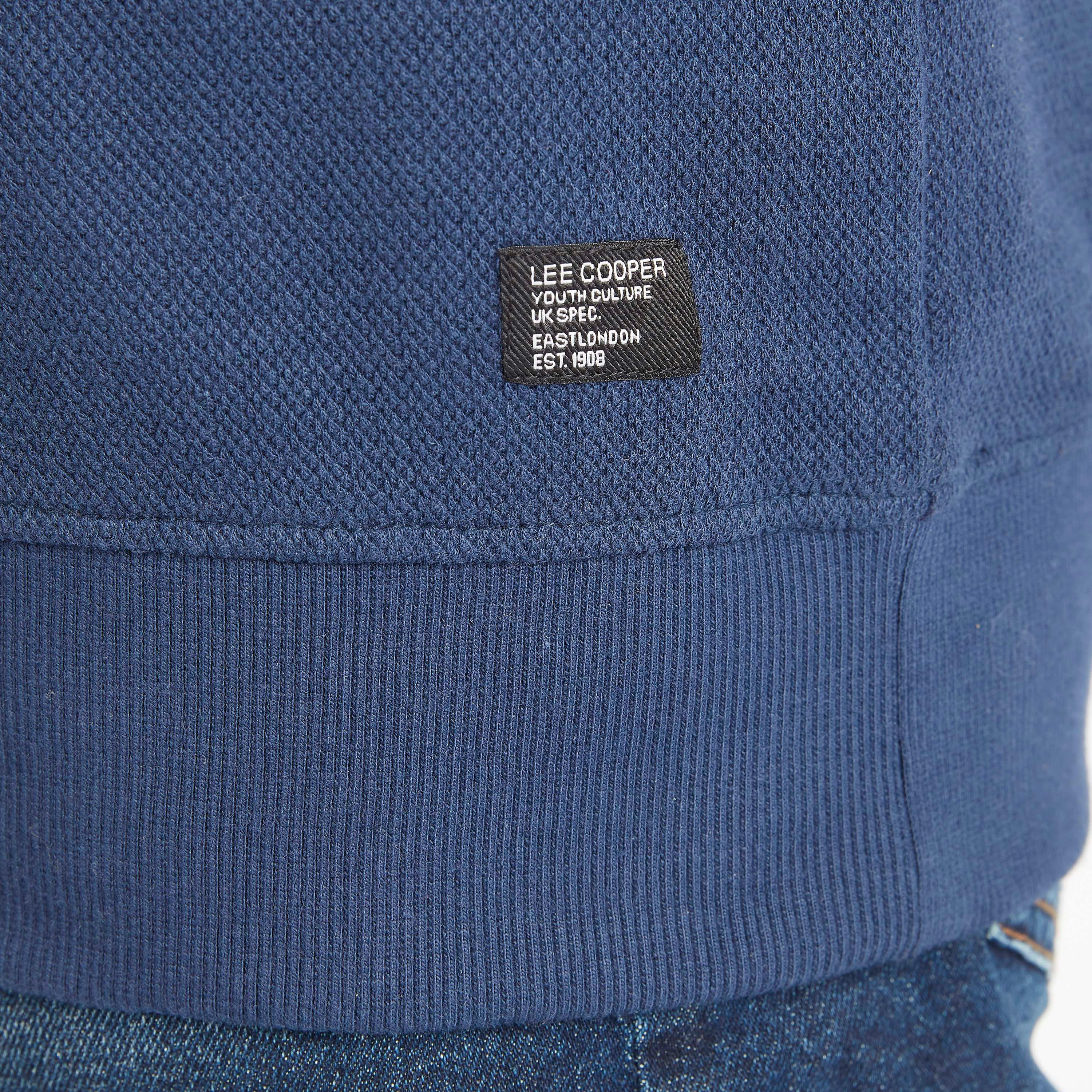 Lee Cooper Printed Crew Neck Sweatshirt with Long Sleeves-men-winterwear-hoodiesandsweatshirts-image-6