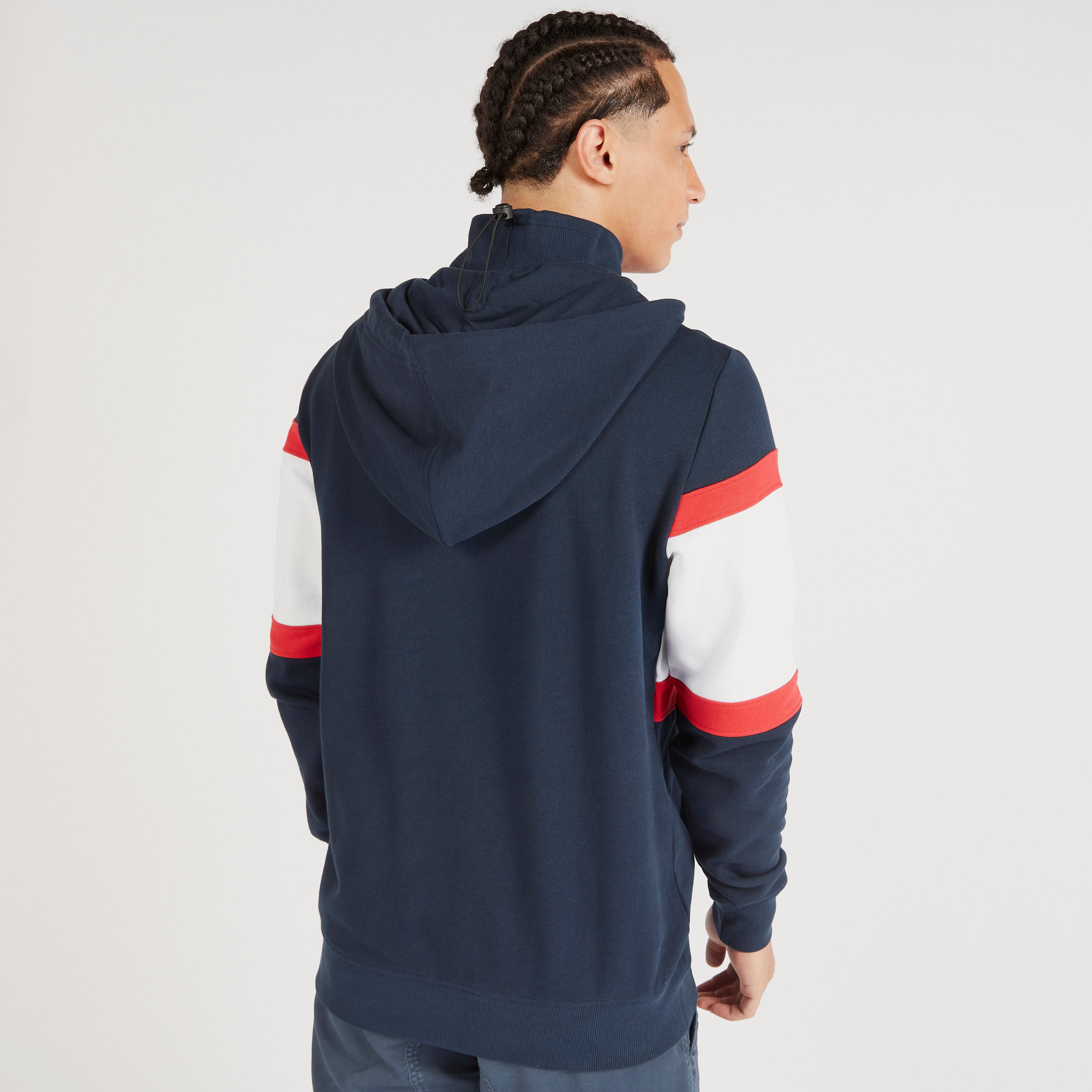 سويت شيرت بأكمام طويلة وجيب وقبعة من لي كوبر-men-winterwear-hoodiesandsweatshirts-image-4