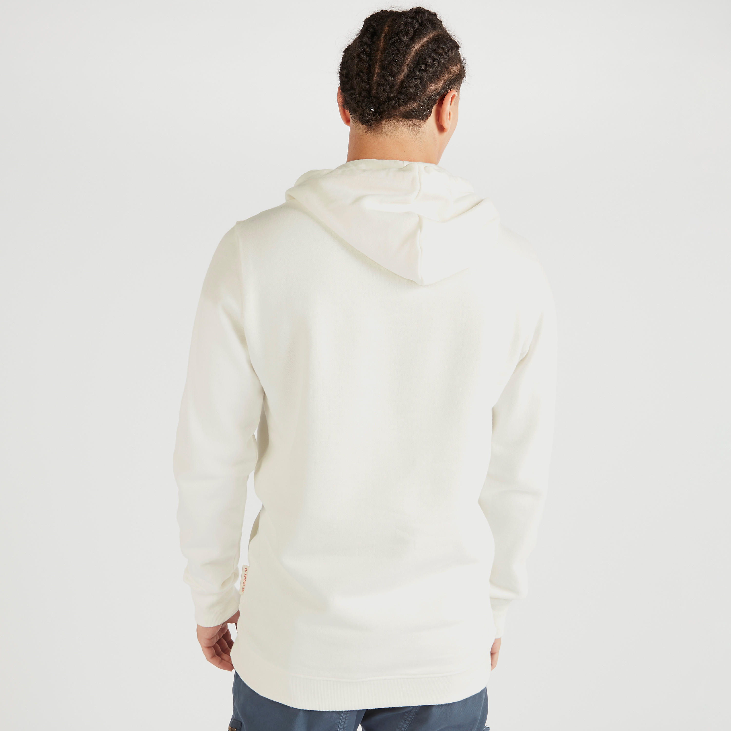 سويت شيرت مطرّز بقبّعة وأكمام طويلة من لي كوبر-men-winterwear-hoodiesandsweatshirts-image-4