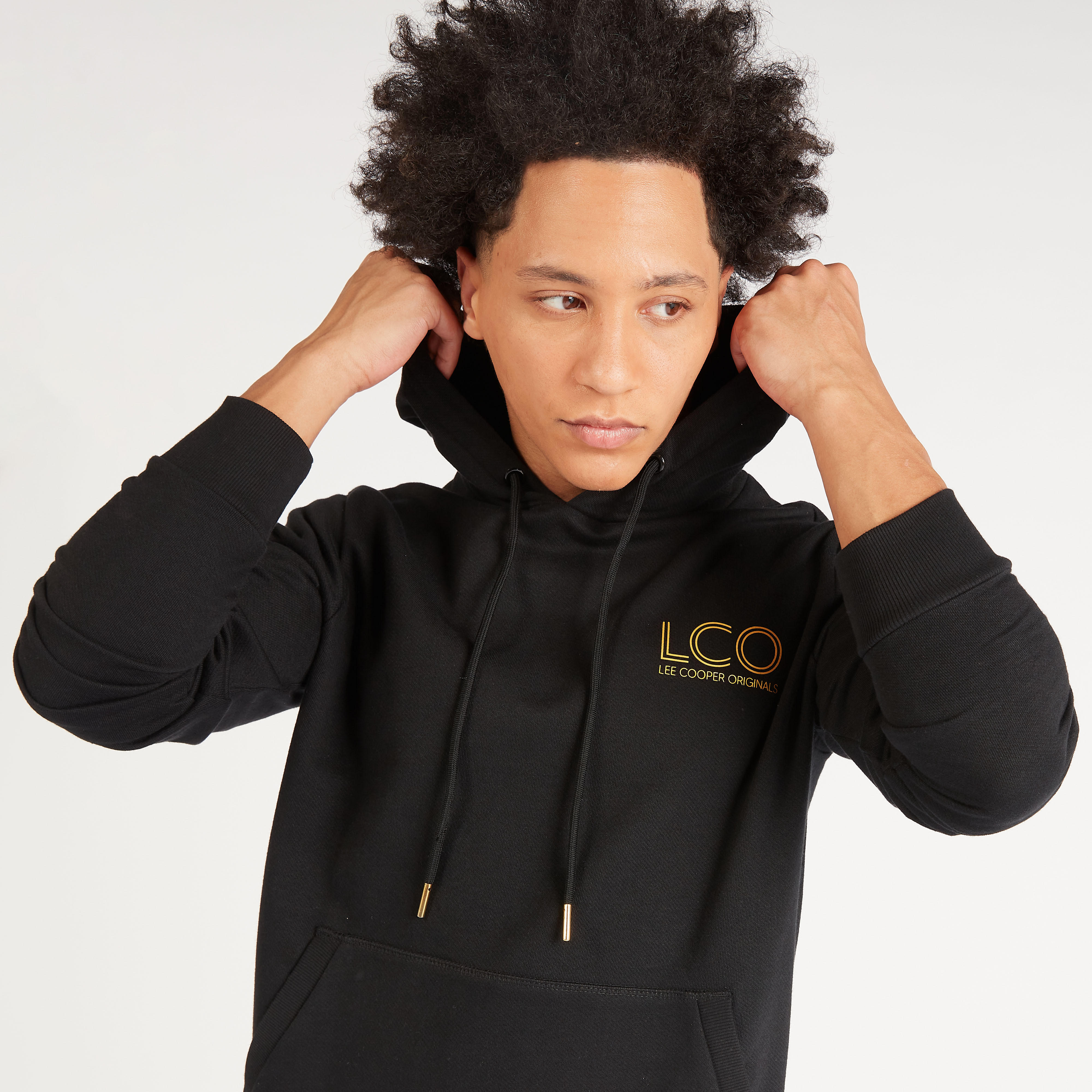 سويت شيرت سادة بقبعة وأكمام طويلة من لي كوبر-men-winterwear-hoodiesandsweatshirts-image-3