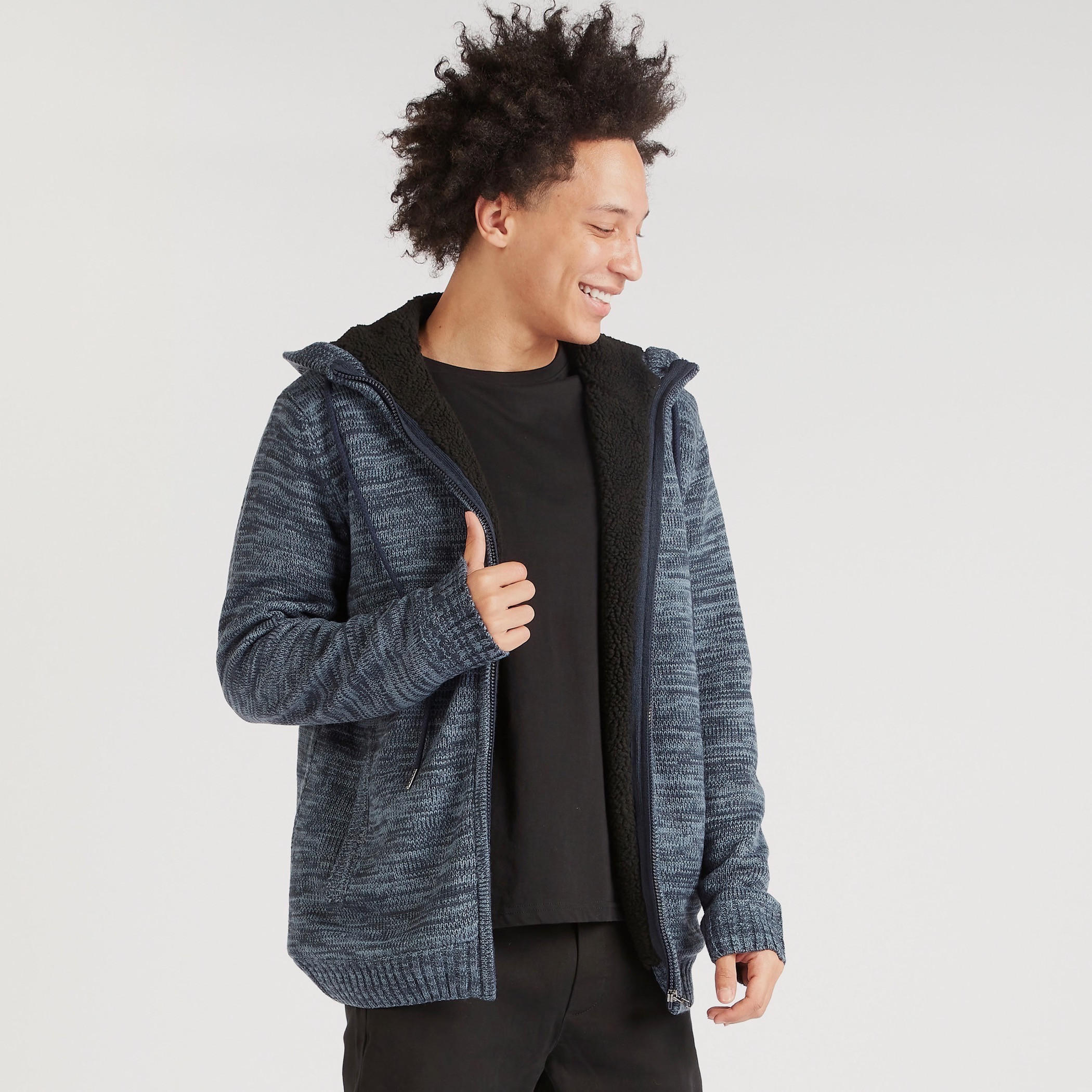 Lee Cooper Printed Hooded Sweatshirt with Long Sleeves-men-winterwear-hoodiesandsweatshirts-image-1