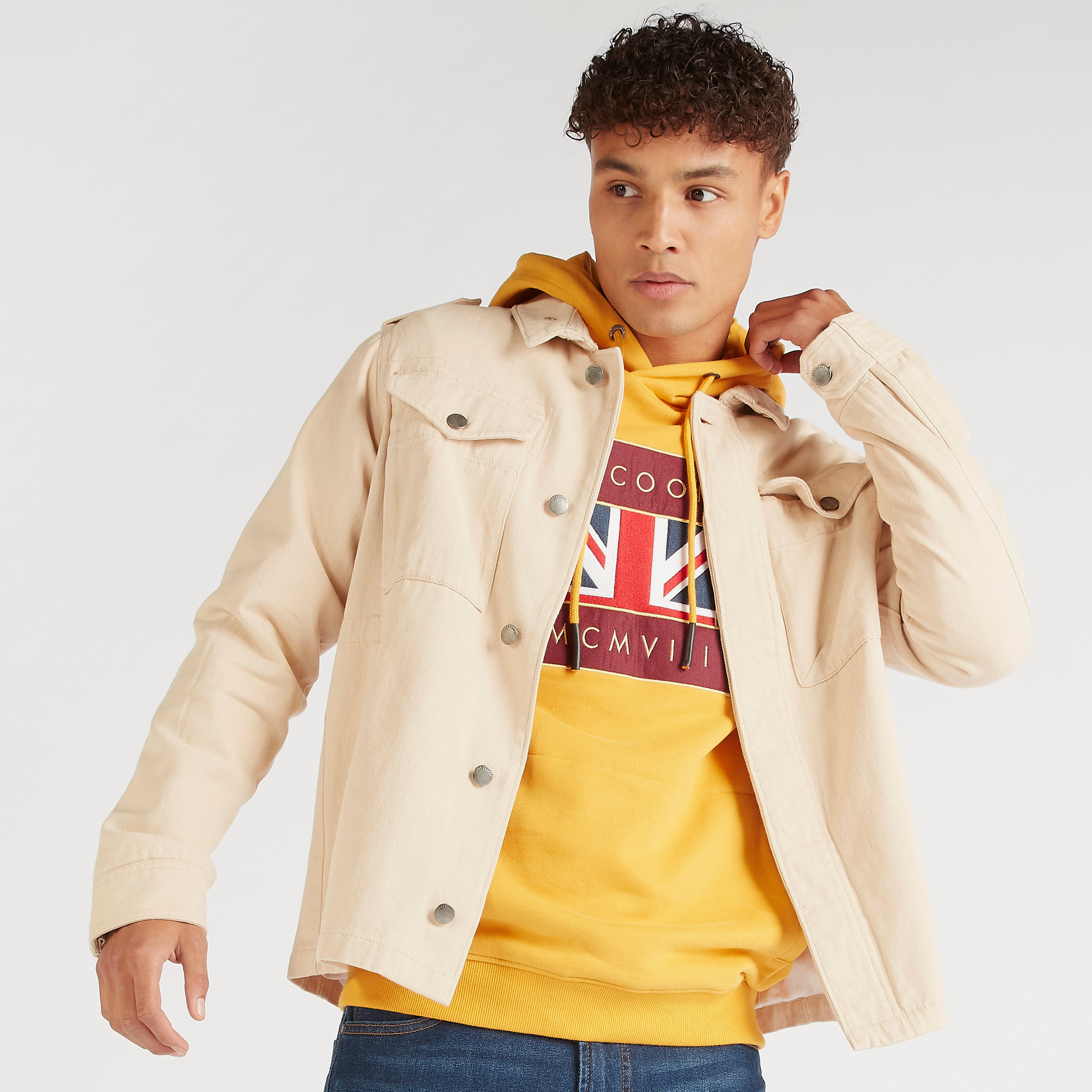 جاكيت سادة بجيوب وزر إغلاق من لي كوبر-men-clothing-jacketsandblazers-jackets-image-10