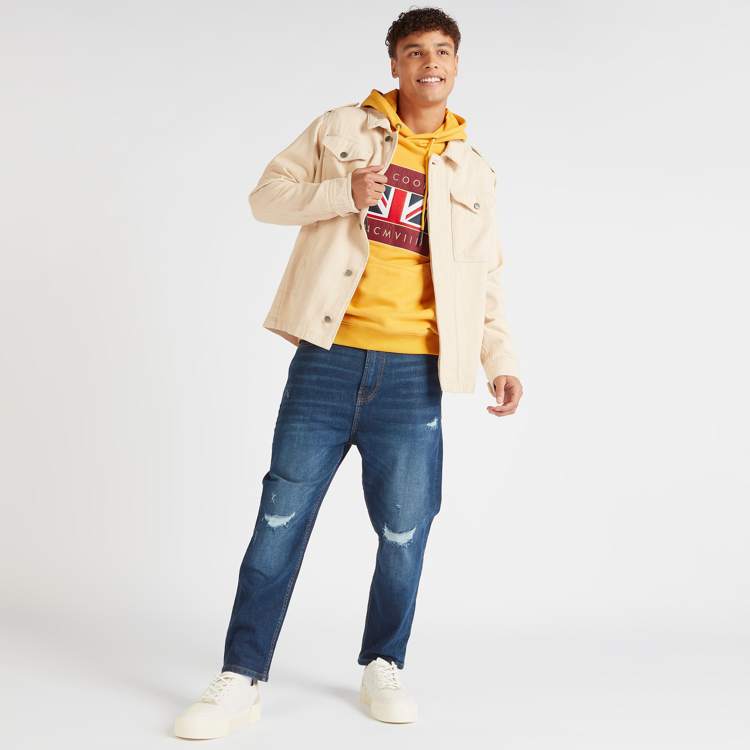 جاكيت سادة بجيوب وزر إغلاق من لي كوبر-men-clothing-jacketsandblazers-jackets-image-9