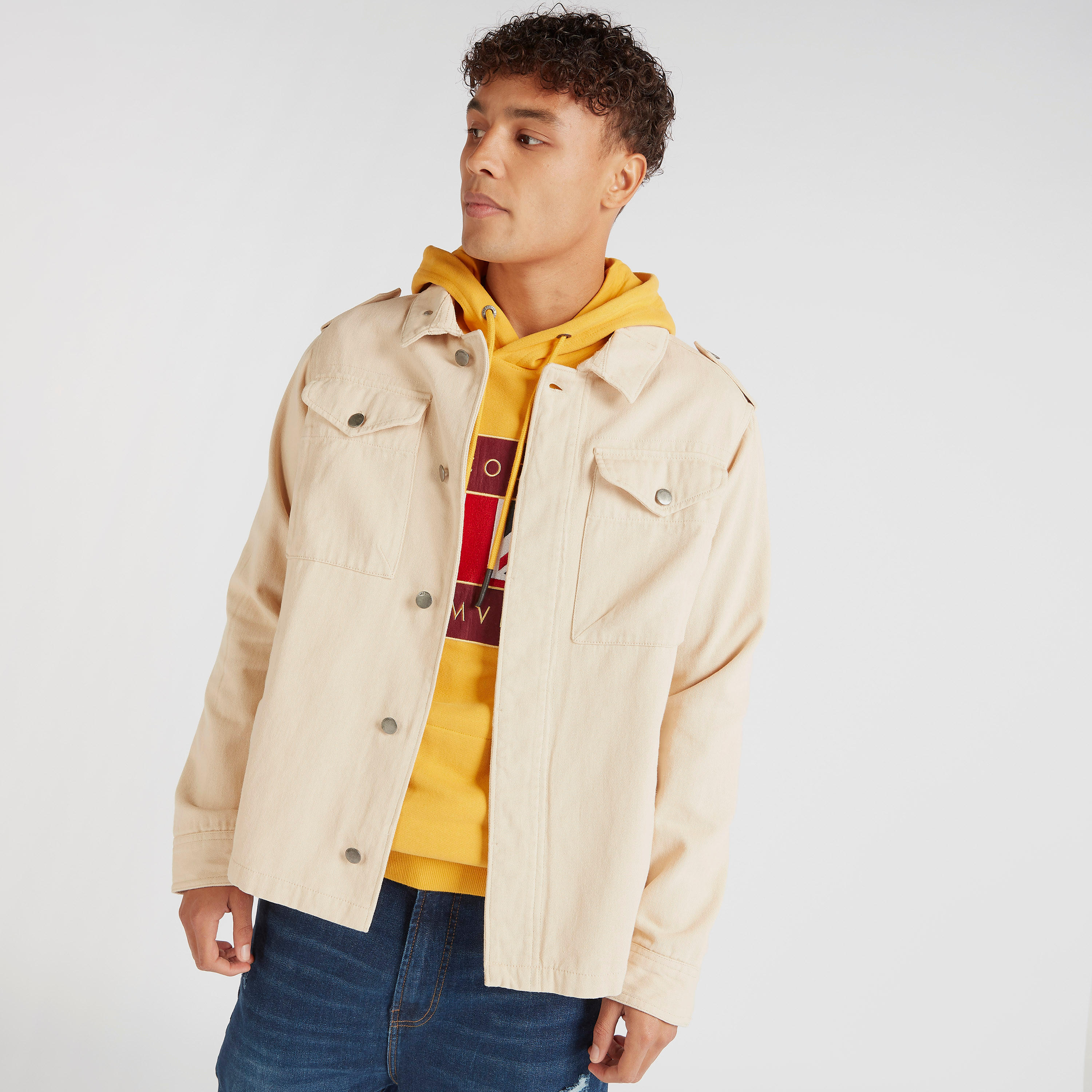 جاكيت سادة بجيوب وزر إغلاق من لي كوبر-men-clothing-jacketsandblazers-jackets-image-6