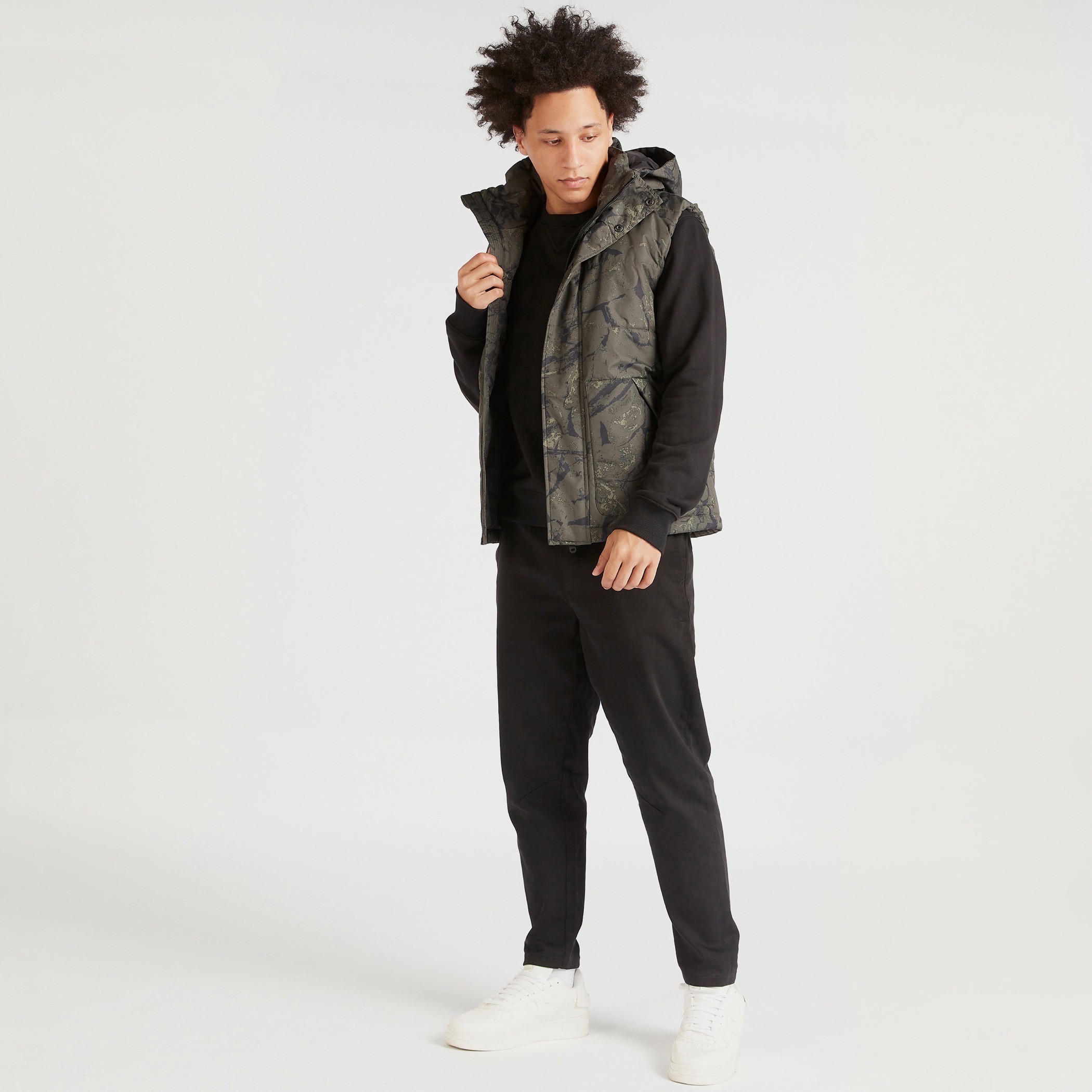 جيليه بسحاب وطبعات وقبعة وجيوب من لي كوبر-men-clothing-jacketsandblazers-jackets-image-2