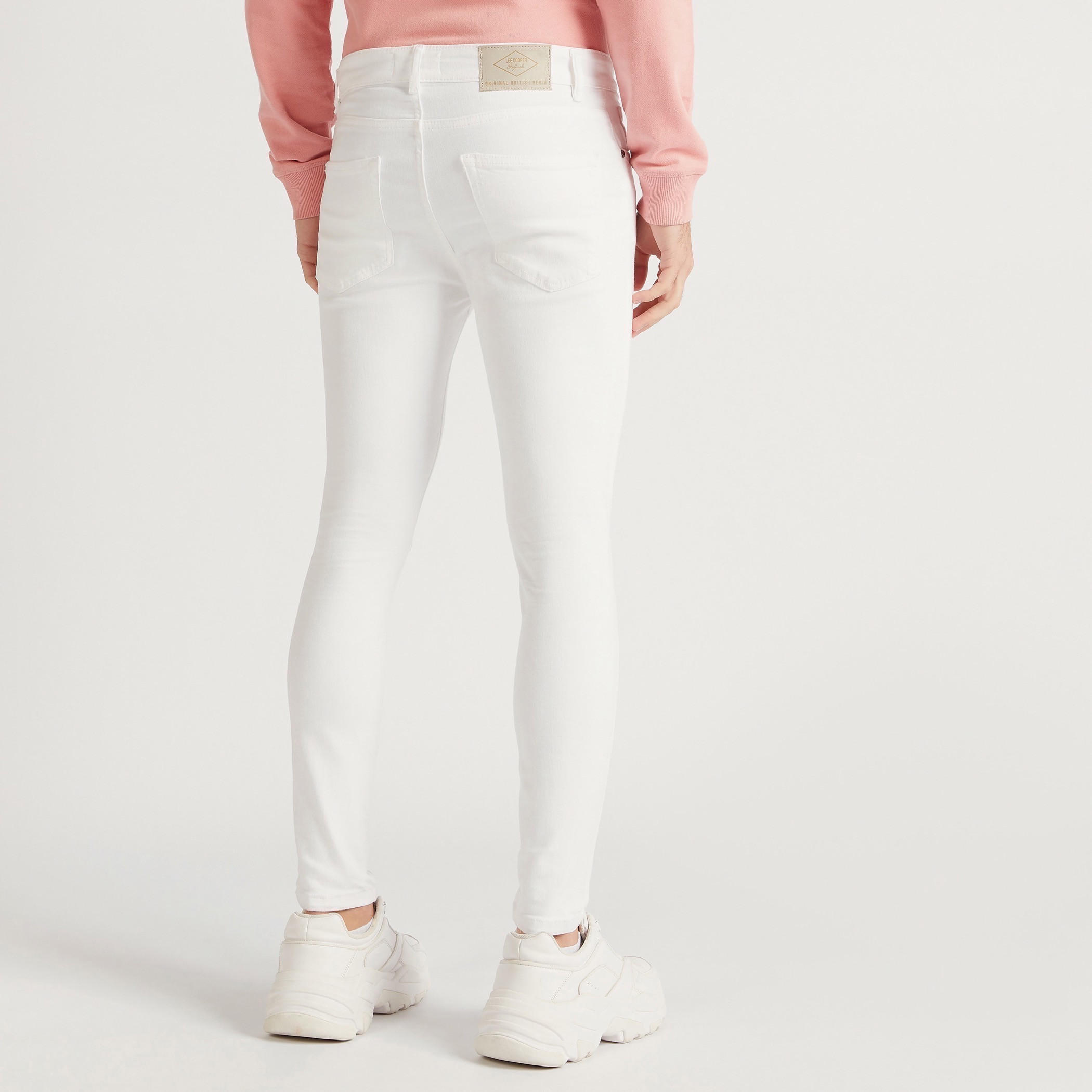 Lee Cooper Solid Jeans with Zip Accents and Pockets-men-clothing-bottoms-jeans-image-4
