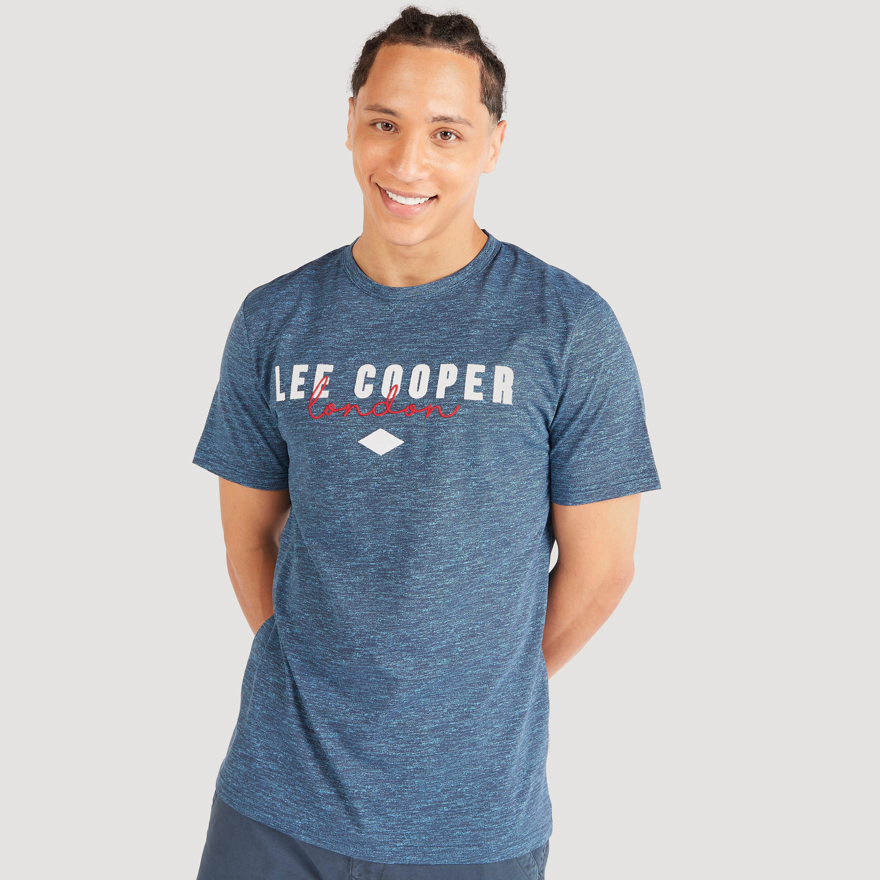 Lee Cooper Printed Crew Neck T-shirt with Short Sleeves-men-clothing-tshirtsandpolos-tshirts-image-5