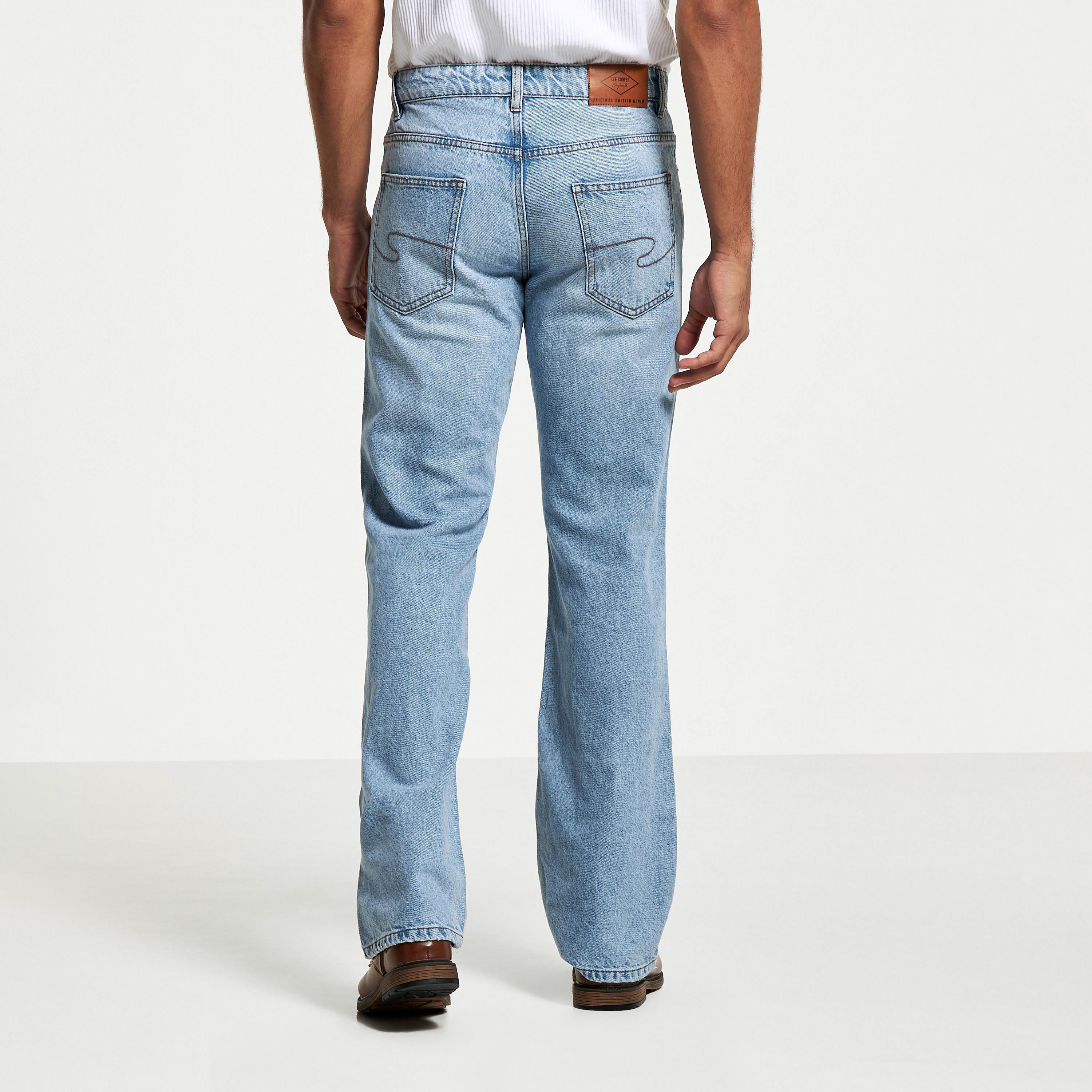 Lee Cooper Distressed Jeans with Button Closure and Pockets-men-clothing-bottoms-jeans-image-11