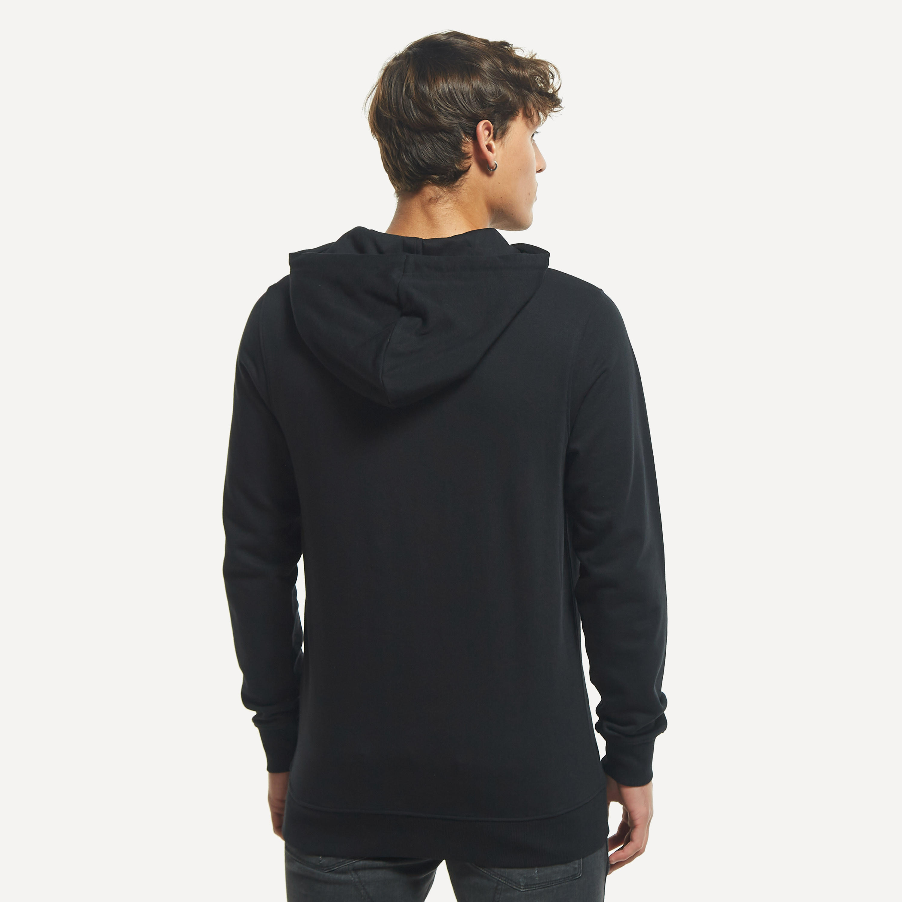 Lee Cooper Logo Print Hoodie with Kangaroo Pocket-men-winterwear-hoodiesandsweatshirts-image-13
