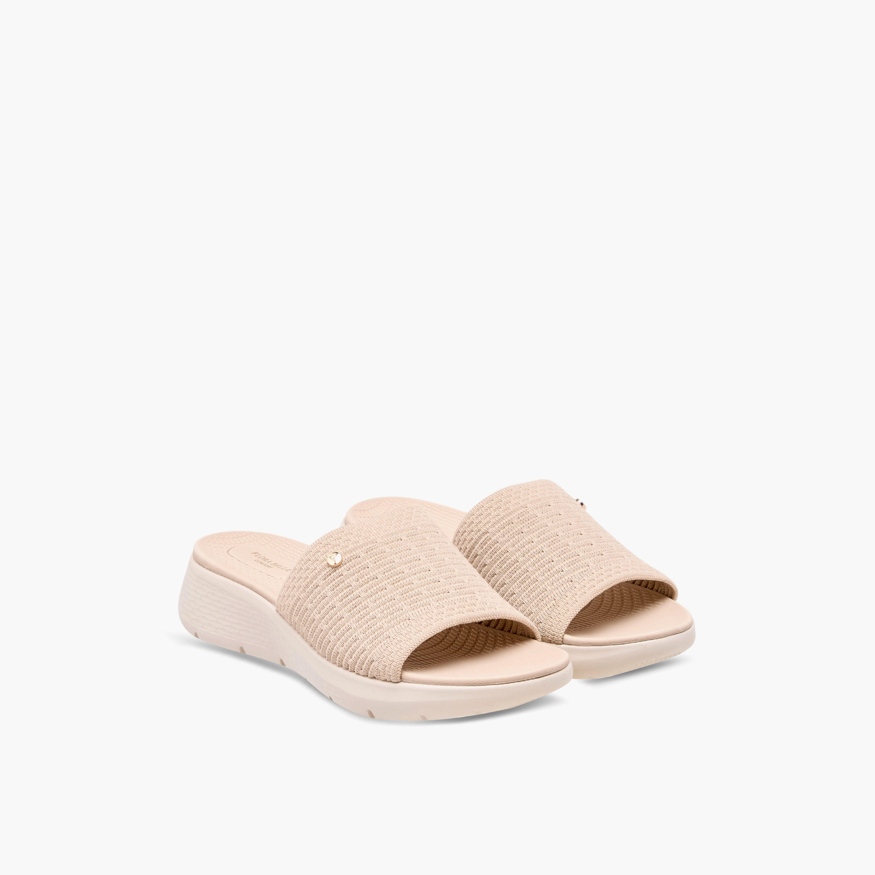 Flora Bella Textured Slip-On Sandals-women-shoes-flats-sandals-image-1